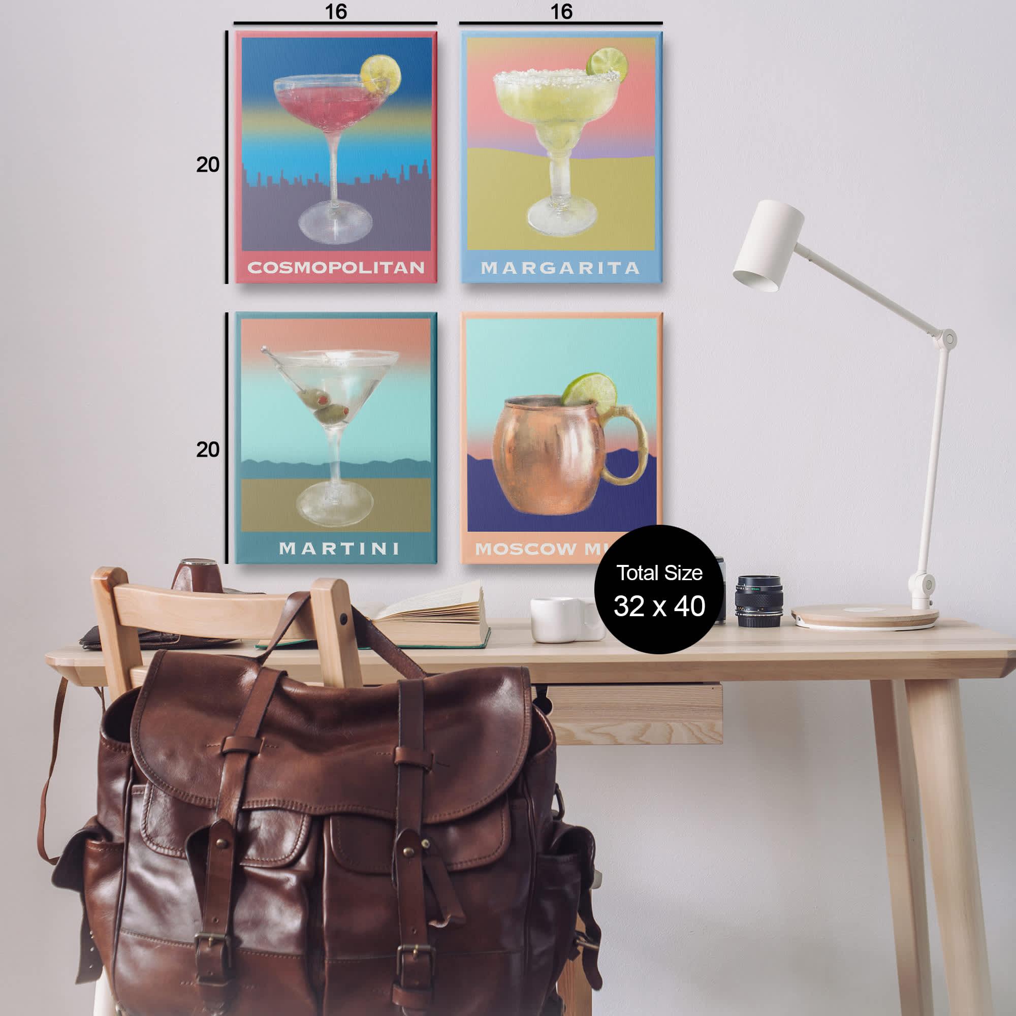 Stupell Industries A4-263-CN-4PC-16X20 Wall-Art - View #3