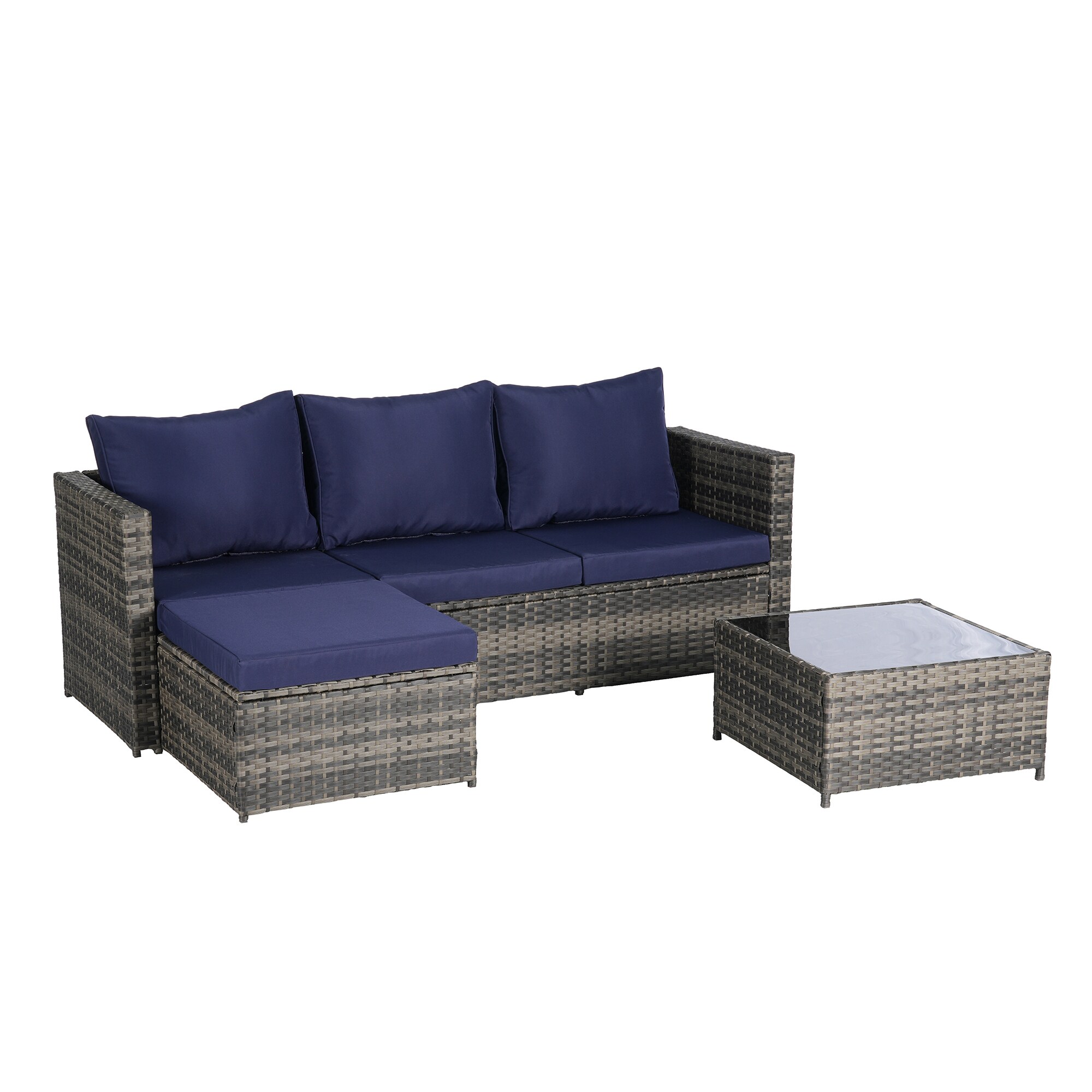SINOFURN SYB670029NY Patio-Conversation-Sets - View #11