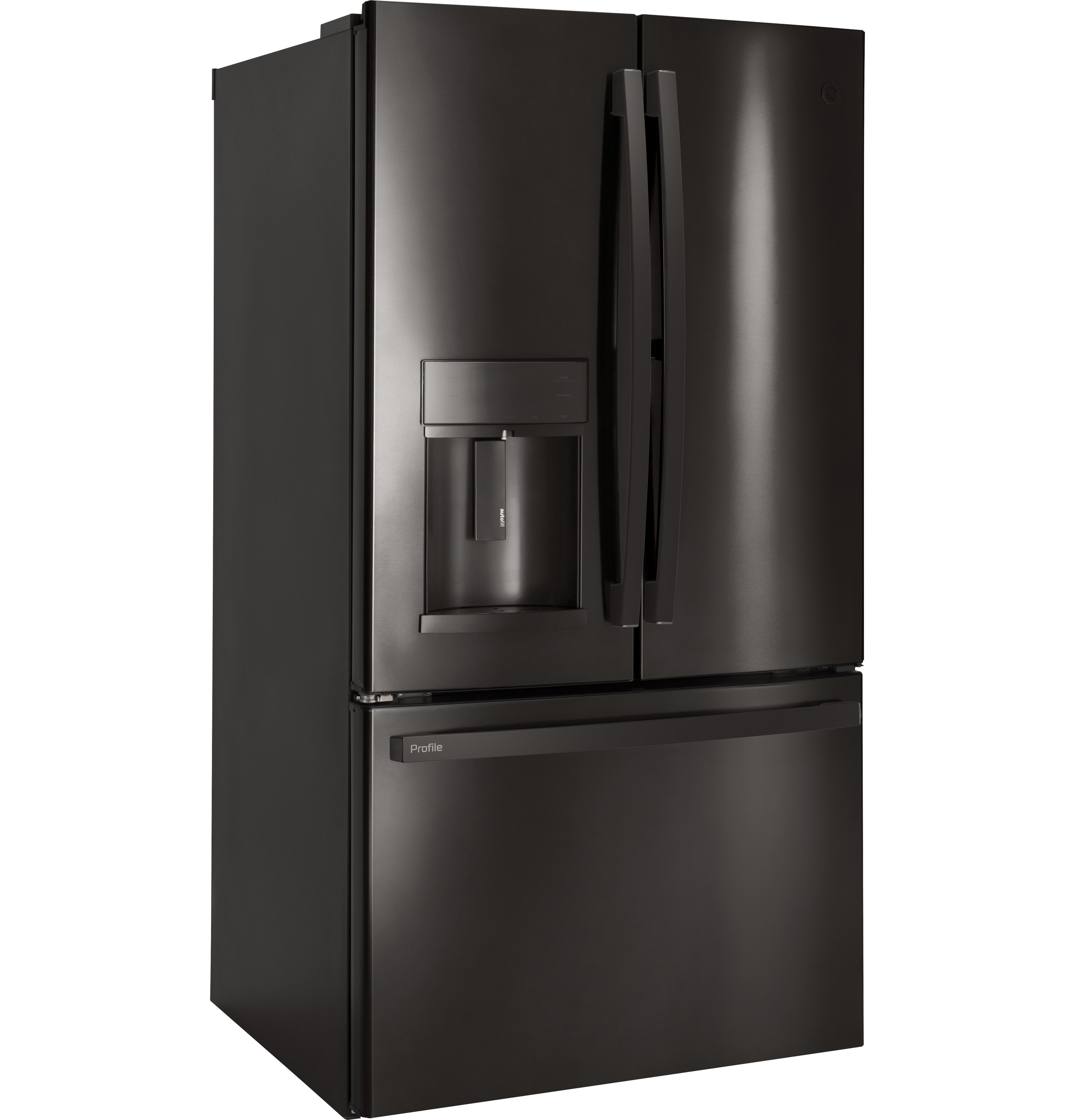 GE Profile 27.8-cu ft French Door Refrigerator with Ice Maker and Door ...