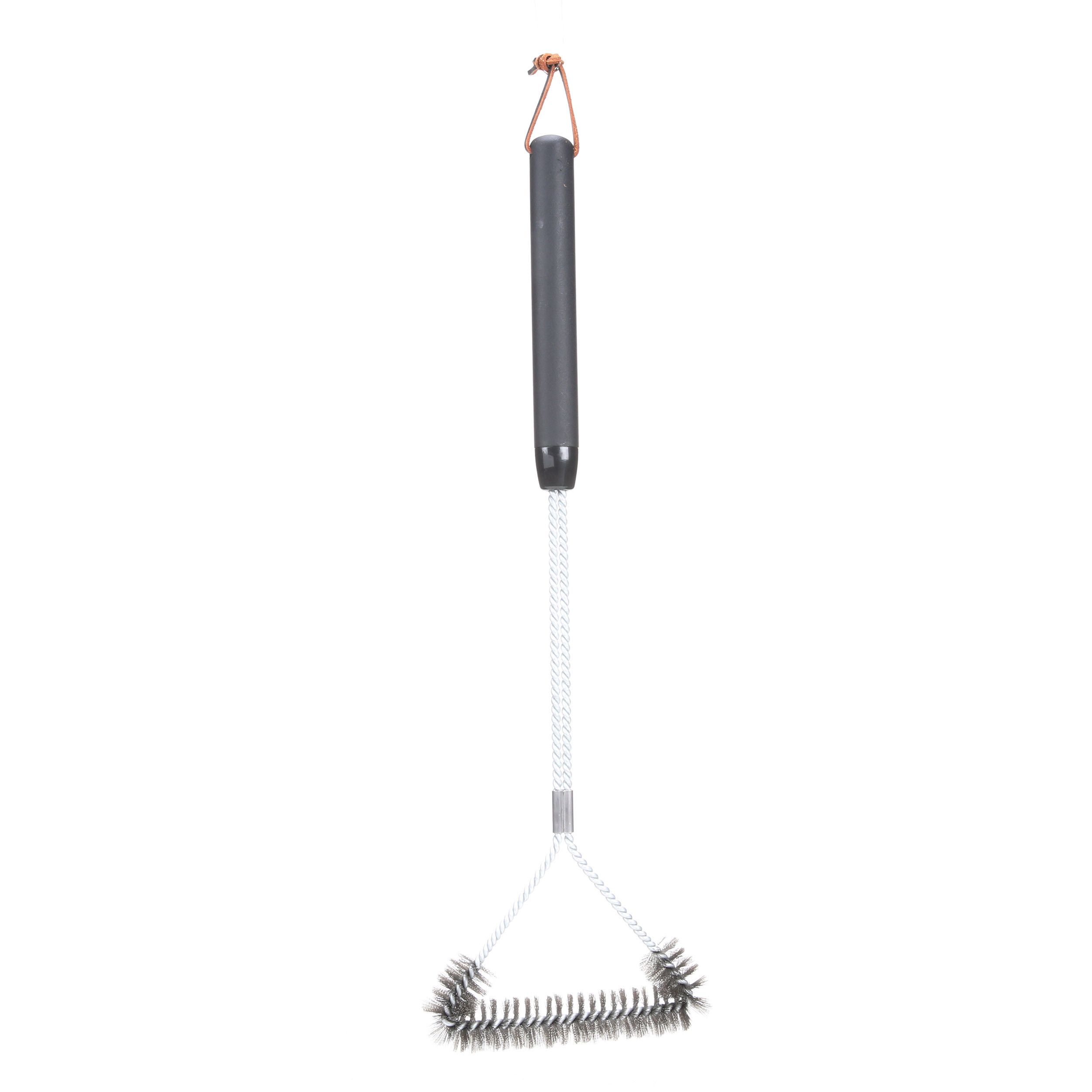 Weber Plastic 21.8-in Grill Brush in the Grill Brushes & Cleaning Blocks  department at