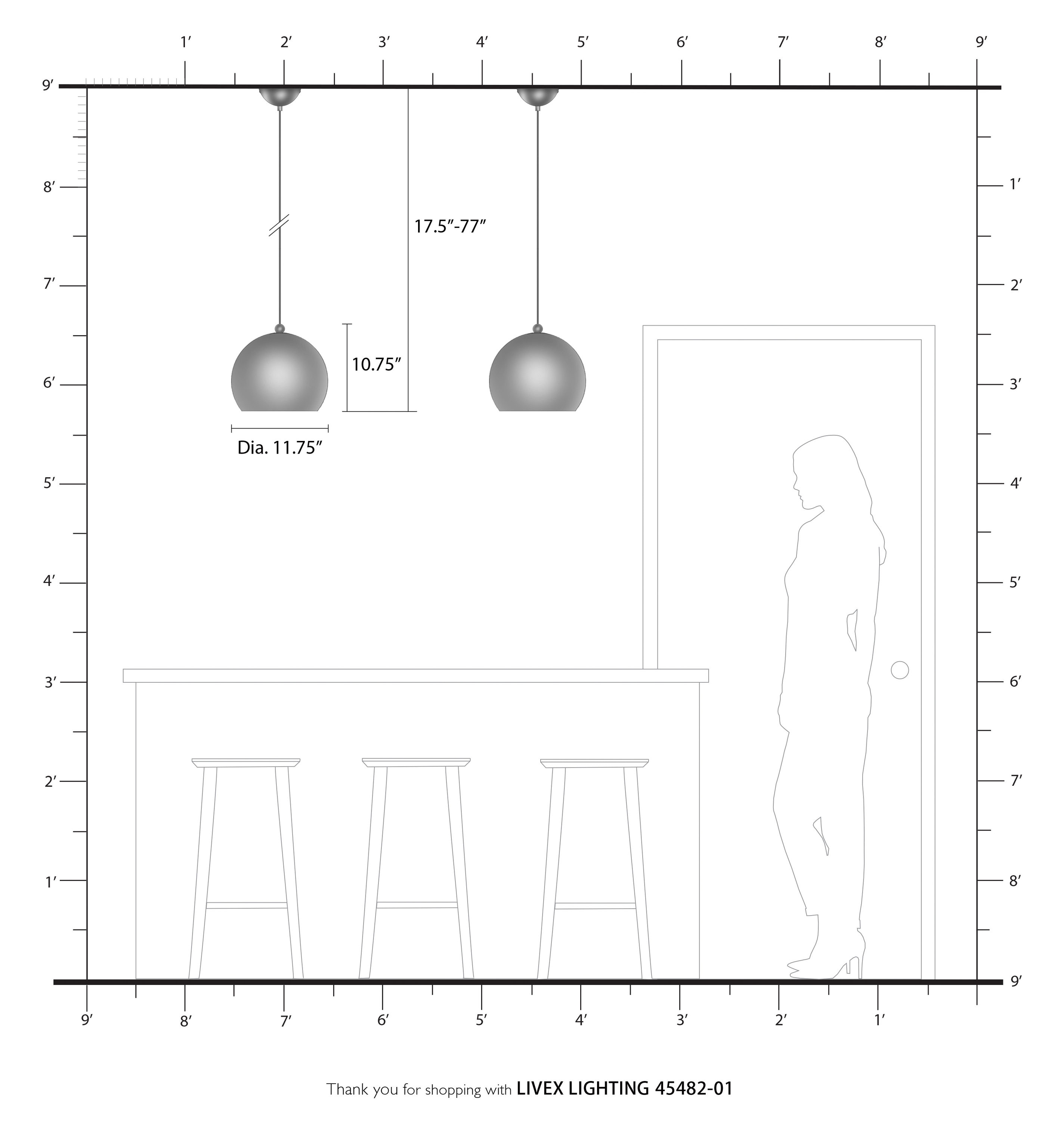 Livex Lighting 45482-01 Pendant-Lights - View #10