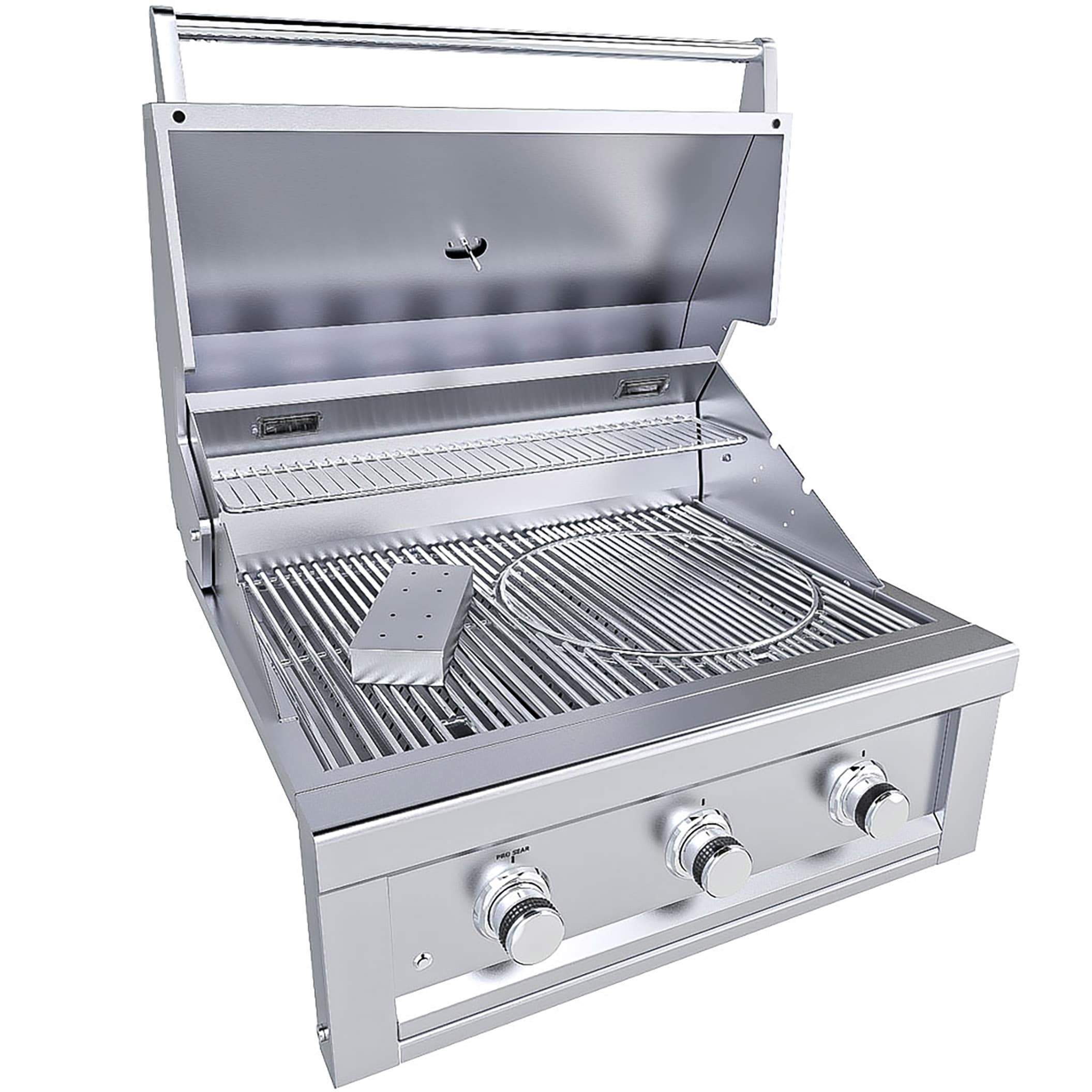 Sunstone Grills Drop-In Ice Chest, Silver