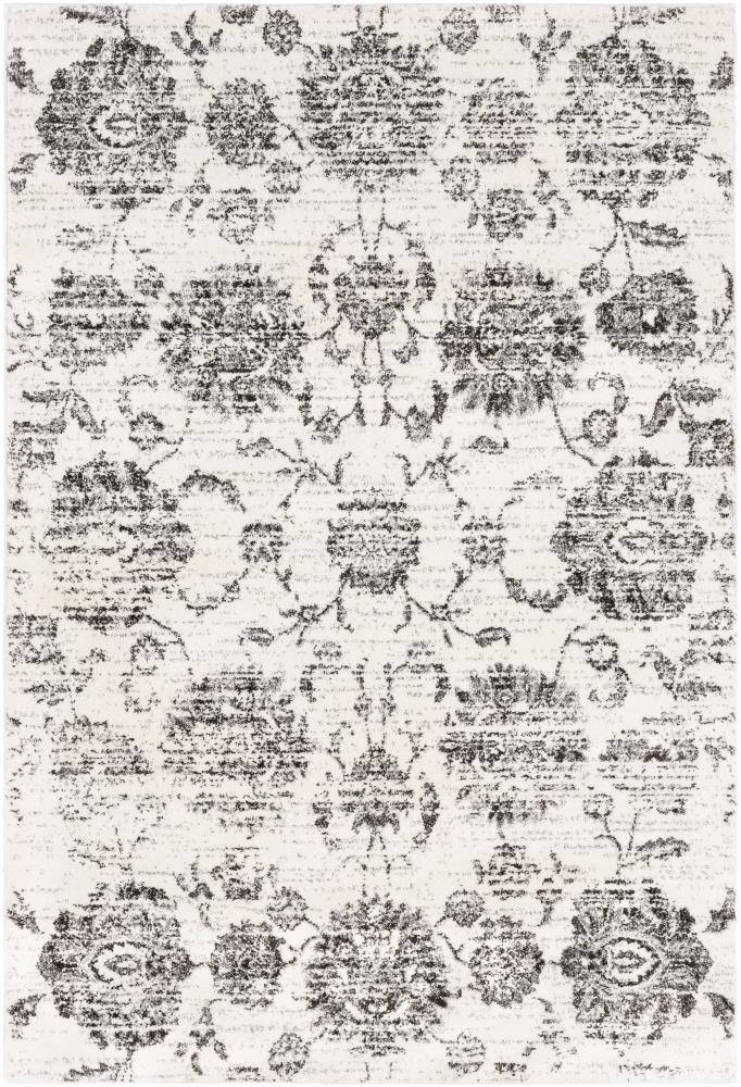 Surya BYL1028-7101010 Baylee 8 x 11 Gray Indoor Medallion Oriental Area Rug