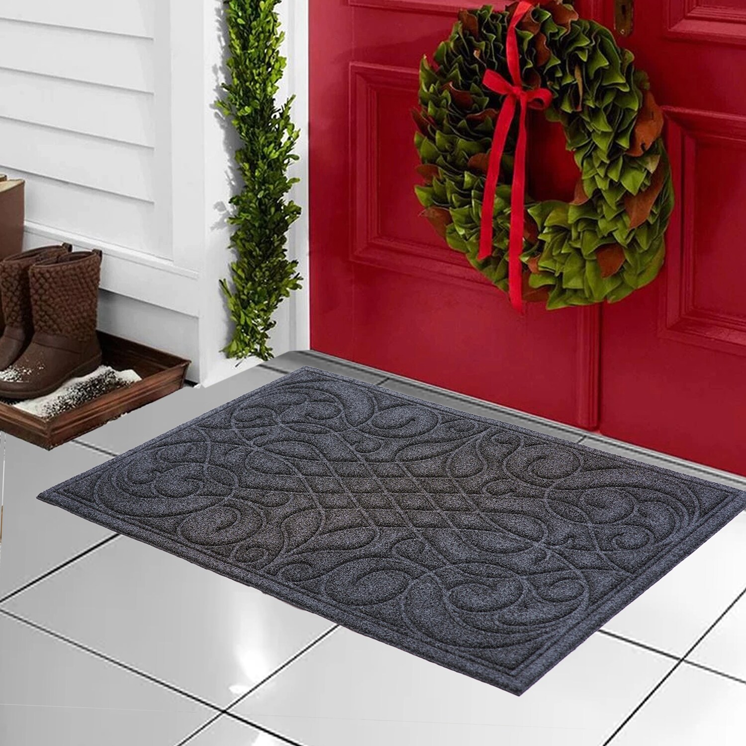 allen + roth WG-GRSTEX-2439-BLK Mats-Cat - View #6