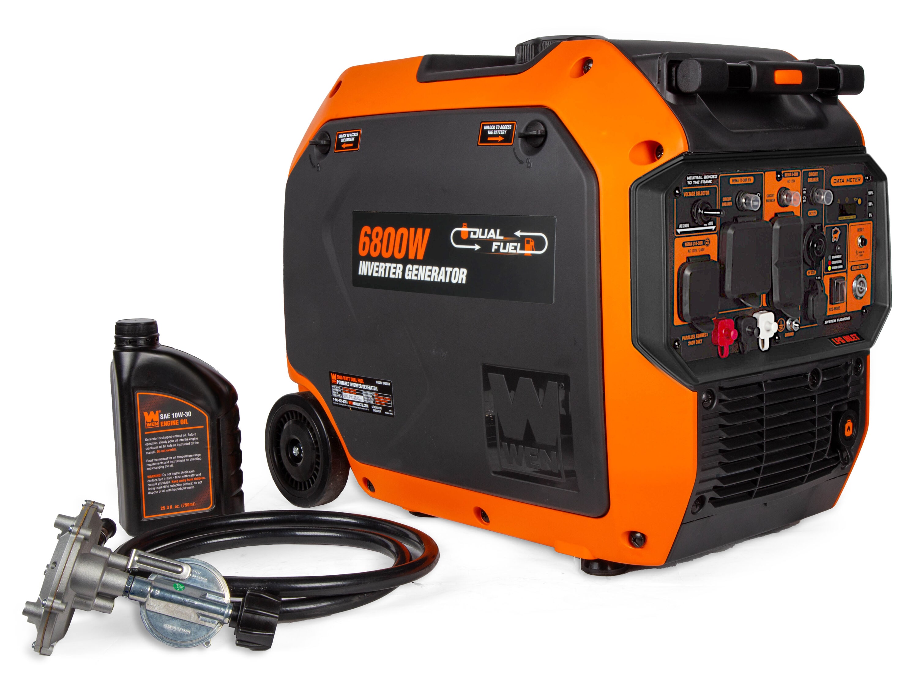 WEN DF680IX Inverter-Generators - View #2