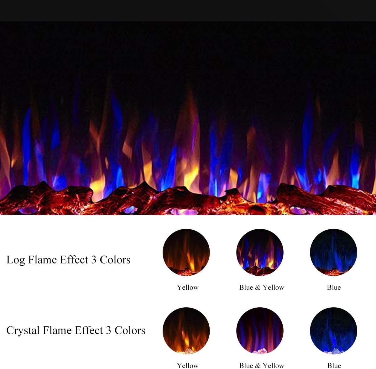 EdenDirect LW-EF60 Electric-Fireplaces - View #9