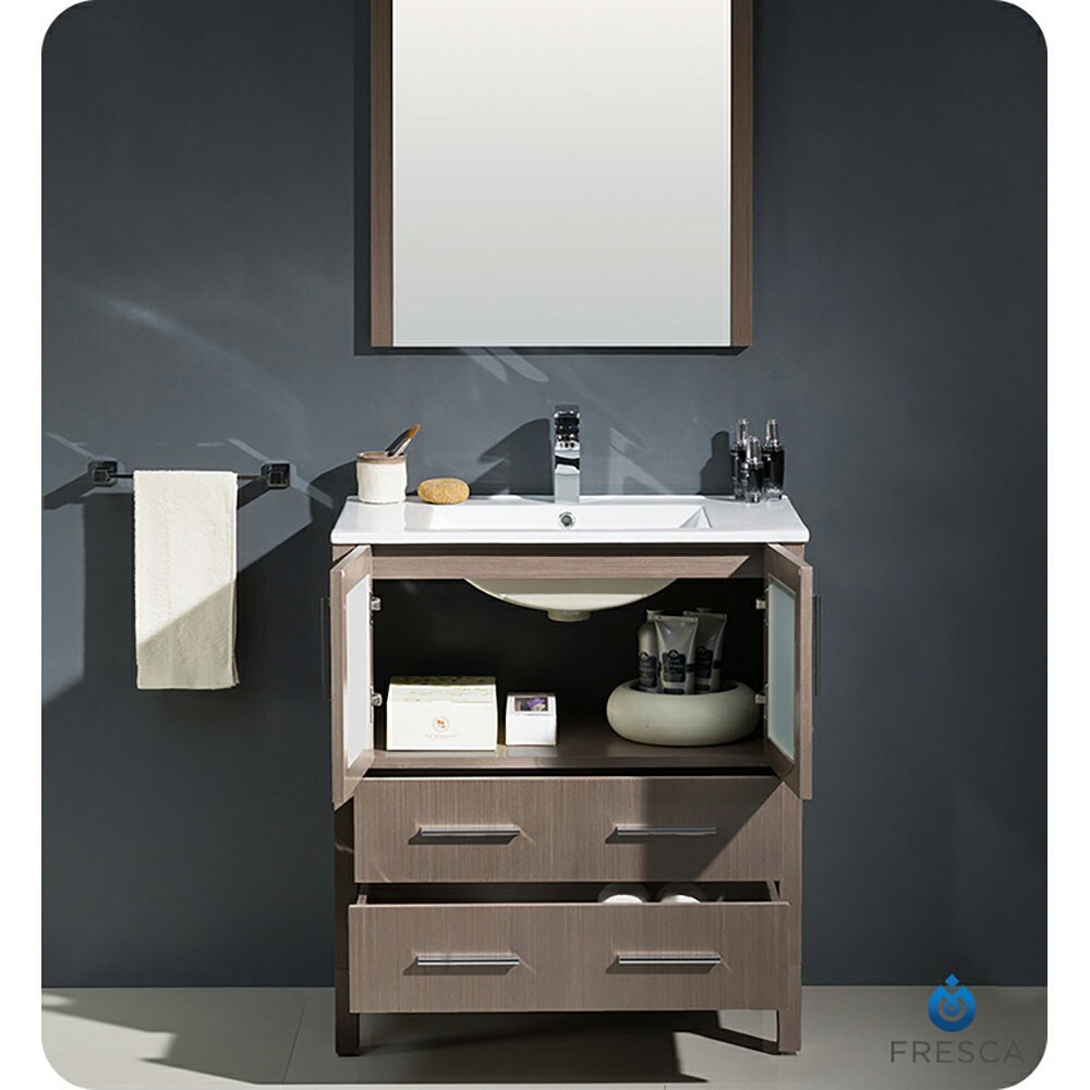 Fresca FCB6230GO-I Bath-Vanity-Combo - View #11