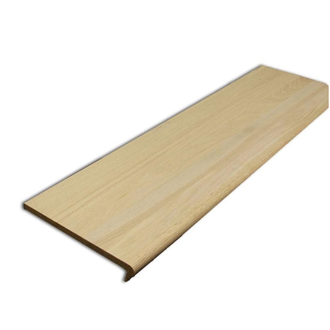 Stairtek RetroTread 11.5-in x 48-in Unfinished White Oak Stair Tread Stairtek RetroTread 11.5-in x 48-in Unfinished White Oak Stair Tread