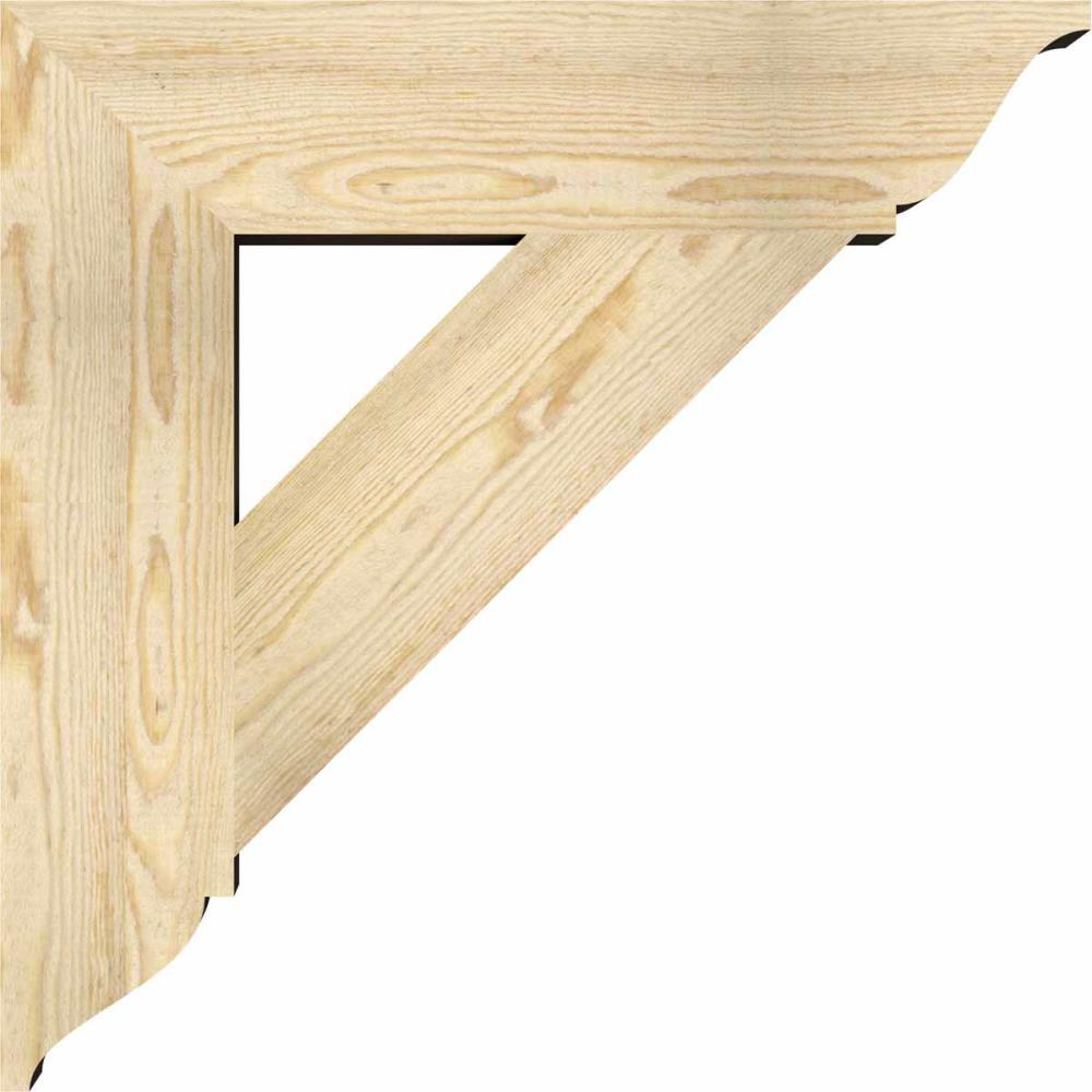 Ekena Millwork BKT06X28X28TRA01RDF Exterior-Brackets-Braces - View #3
