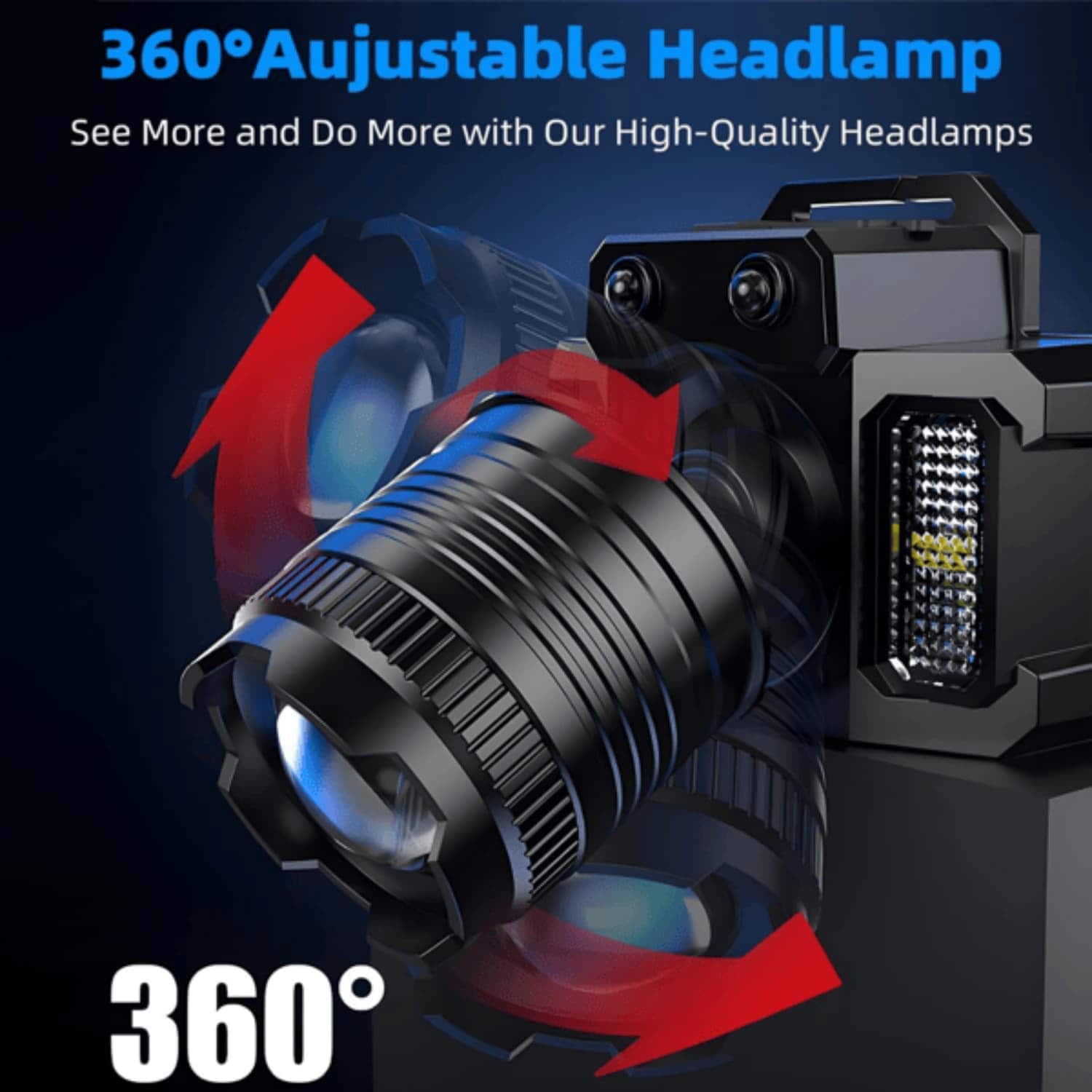 Angel Sar L2ZYY421HLM-RD headlamps - View #2