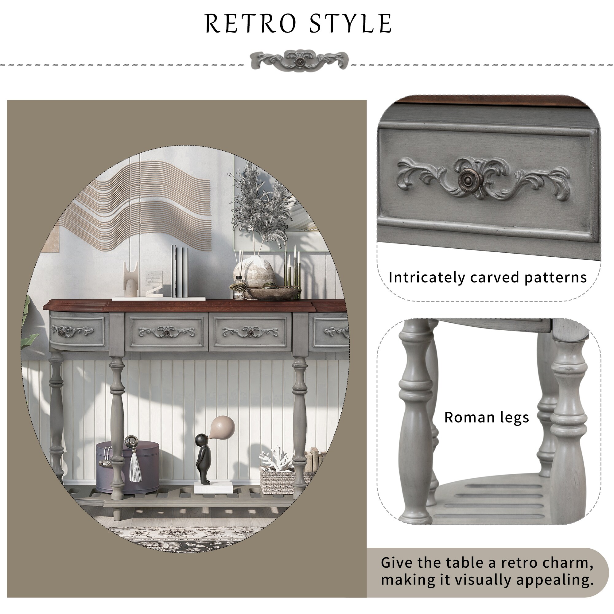 ModernLuxe N711P186862E Console-Sofa-Tables - View #15