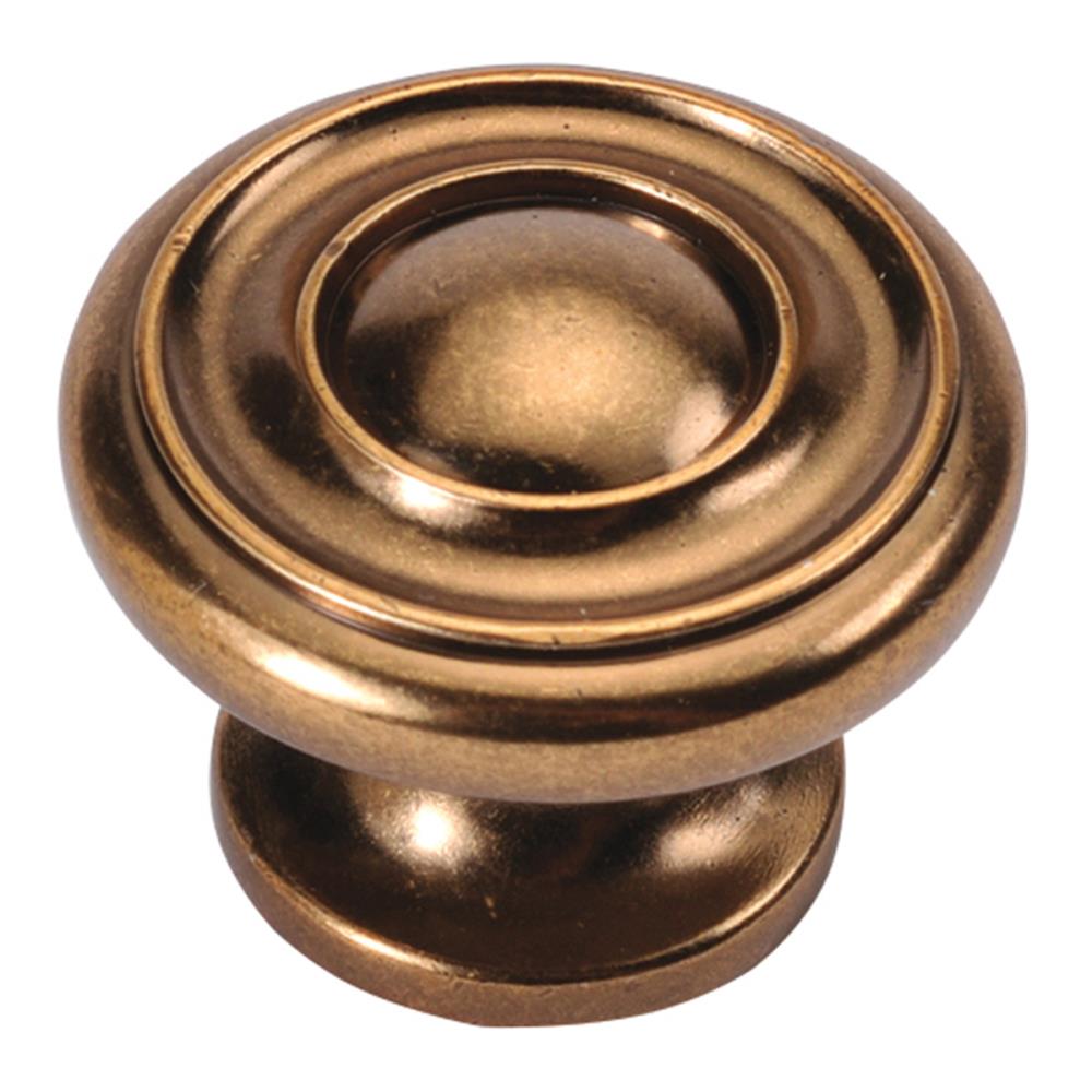 Hickory Hardware P3501-ARG Cottage Antique Rose Gold Mushroom Traditional Cabinet Knob