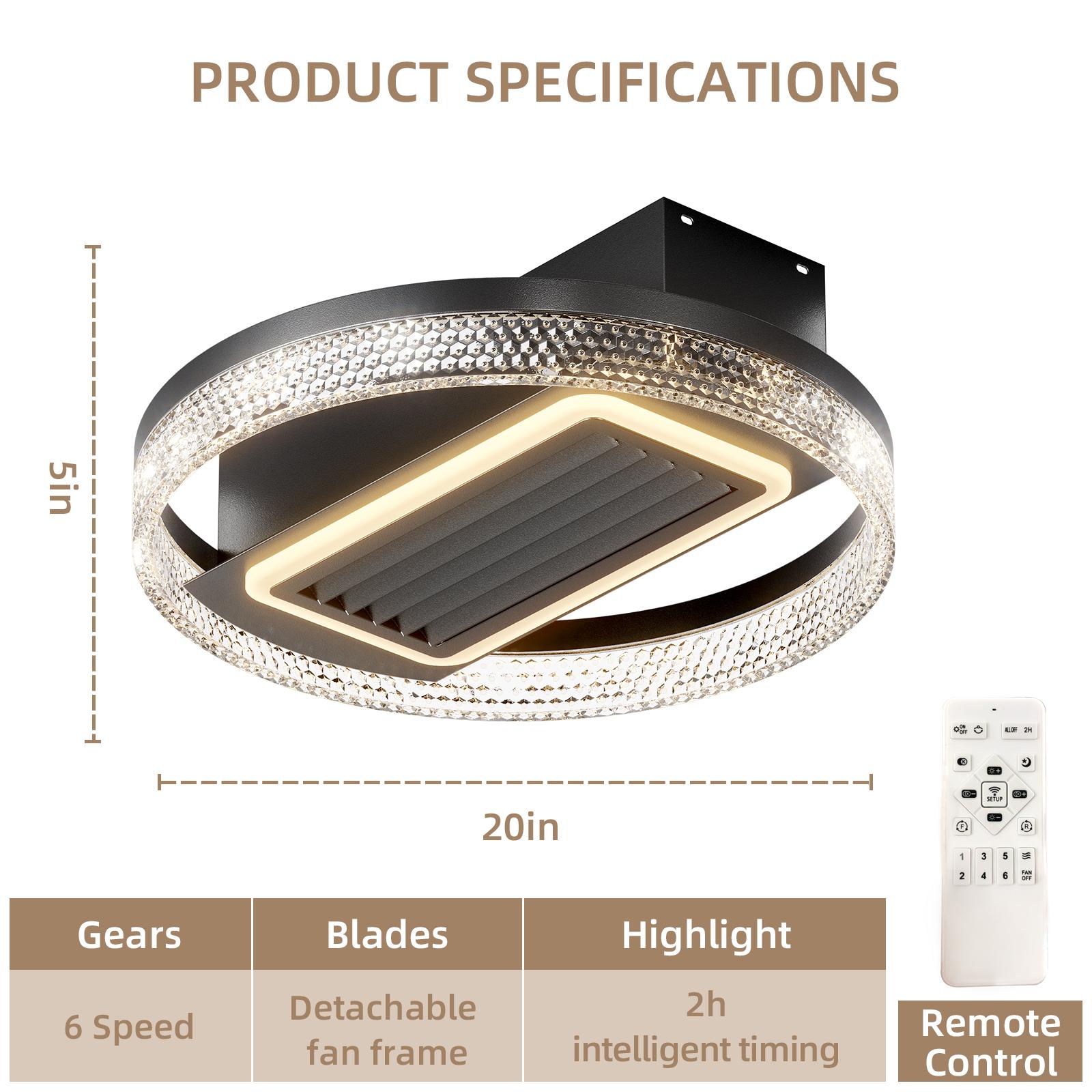 Bayfeve BFSHL-15219-CF Ceiling-Fans - View #3