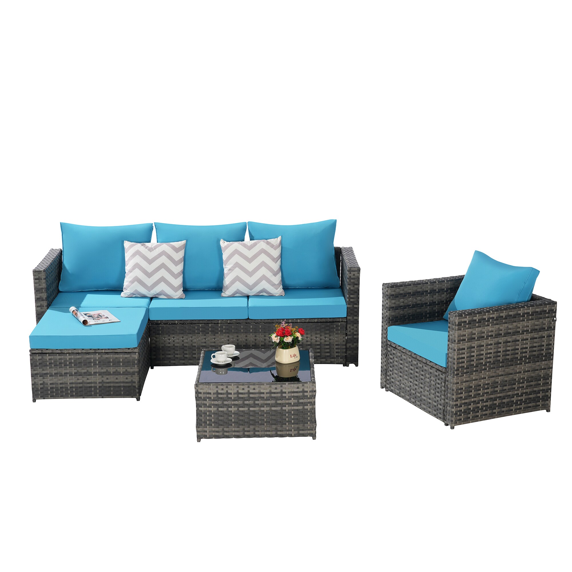 SINOFURN SYB670029BL Patio-Conversation-Sets - View #5