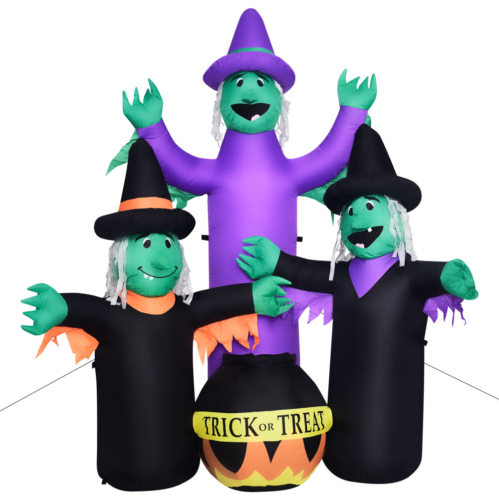 Haunted Hill Farm HIWITCHTRIO061-L Outdoor-Halloween-Decor - View #5