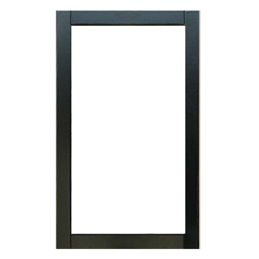 Legion Furniture WLF6028-E-M 20 x 30 Straight Edge Framed Rectangle Bathroom Vanity Mirror in Espresso