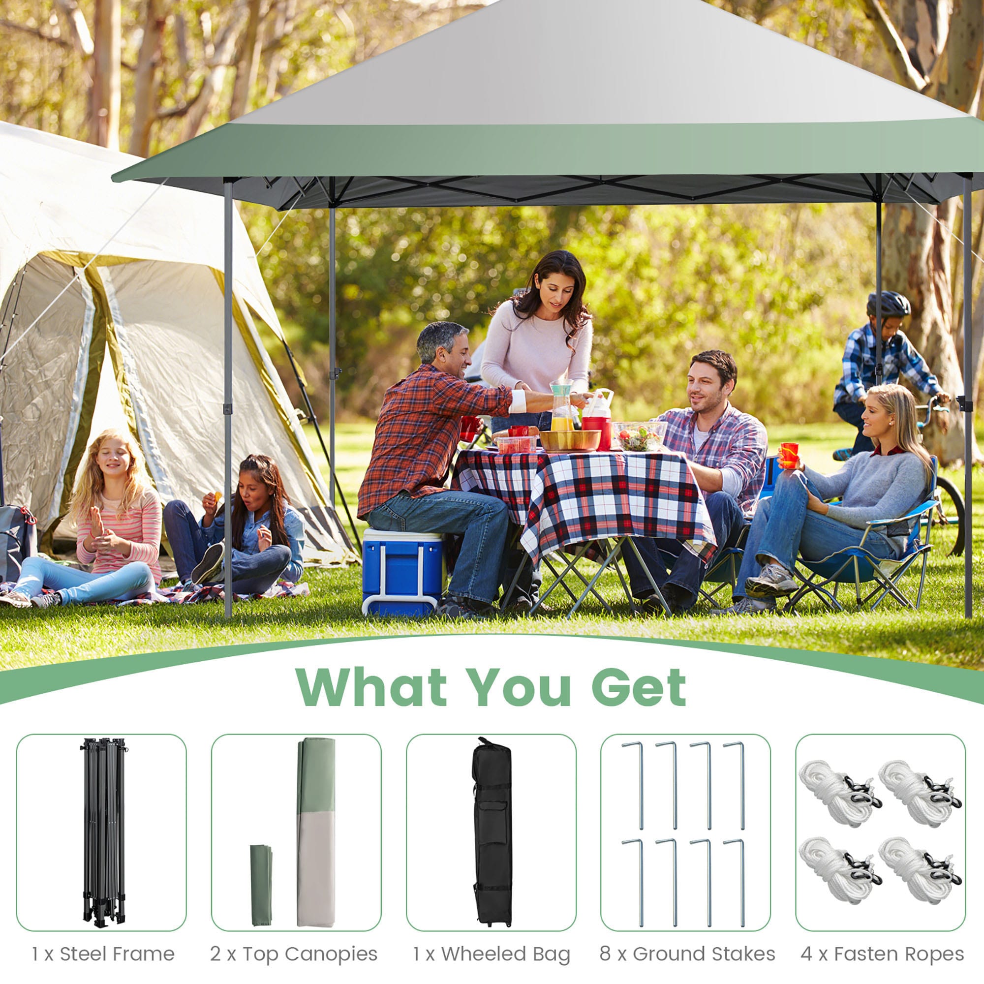 Costway NP10829GN tents - View #8