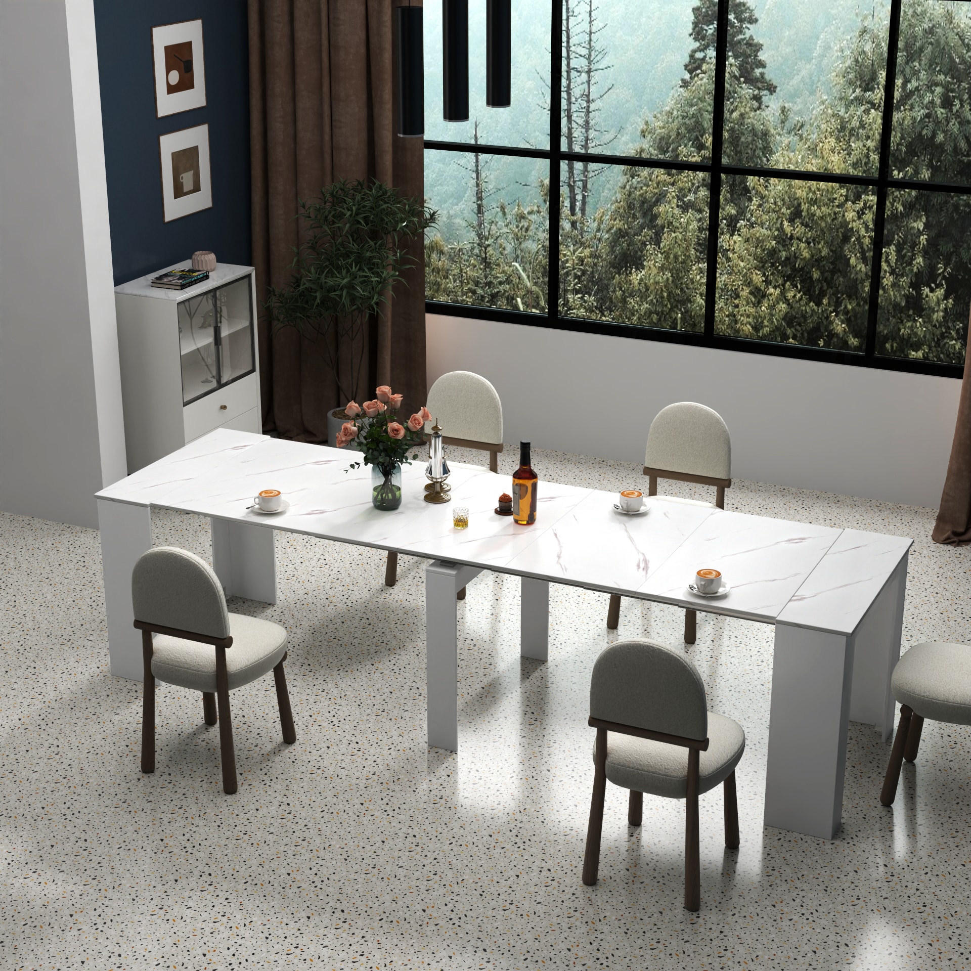 LUXEYARD DS-X-316DINTB126 Console-Sofa-Tables - View #3