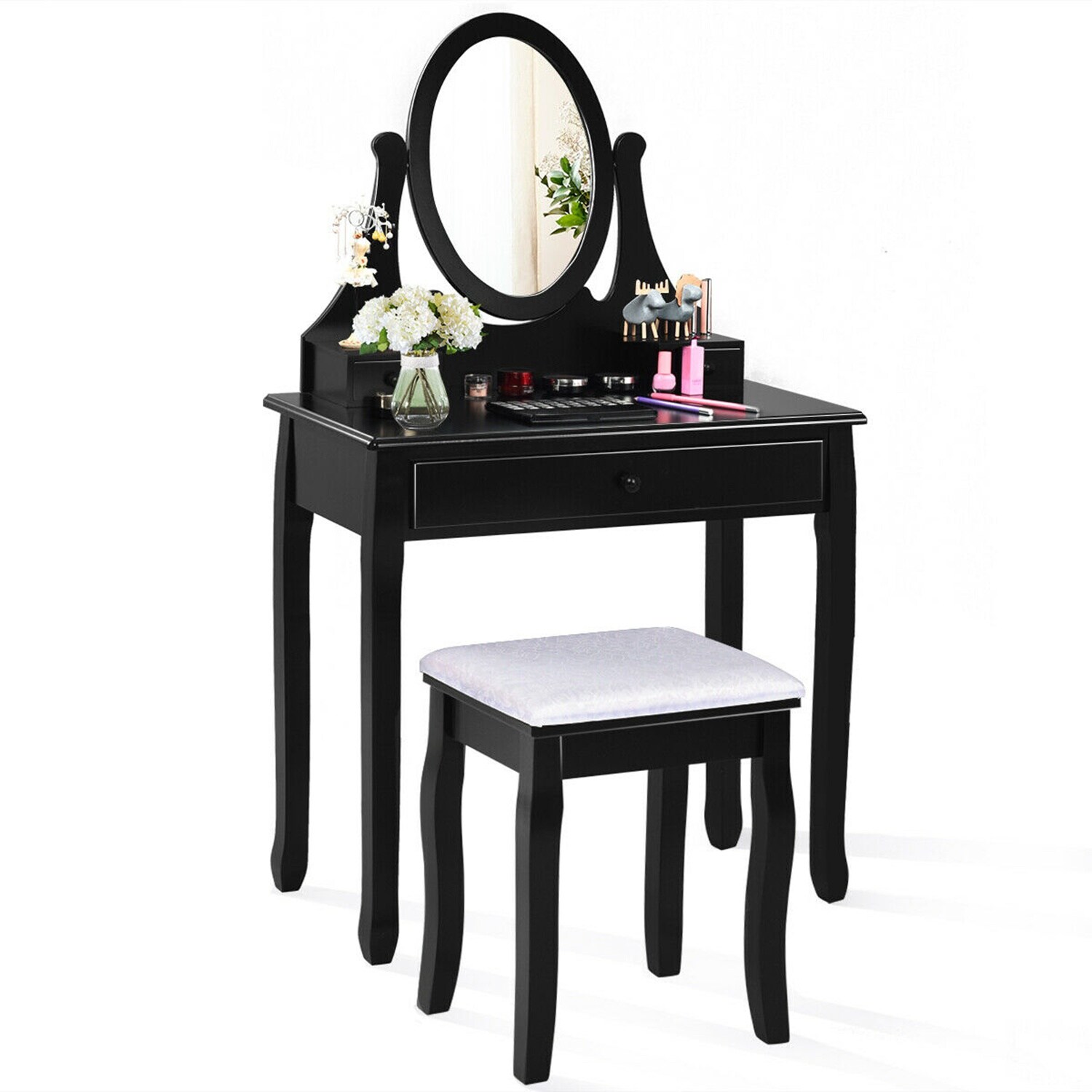 Costway CSHY003097 Bedroom-Vanities - View #4