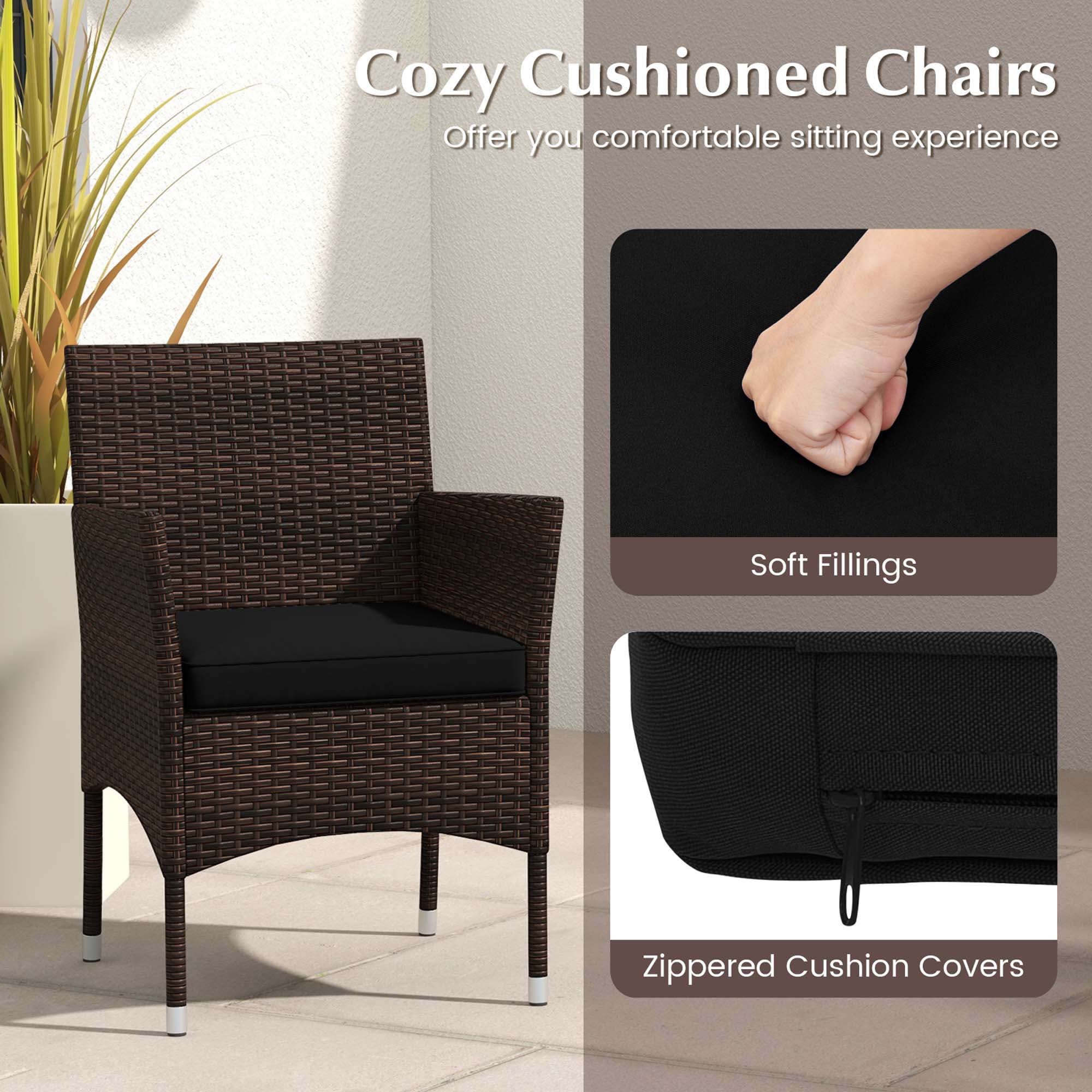 Costway HCST05247 Patio-Conversation-Sets - View #5