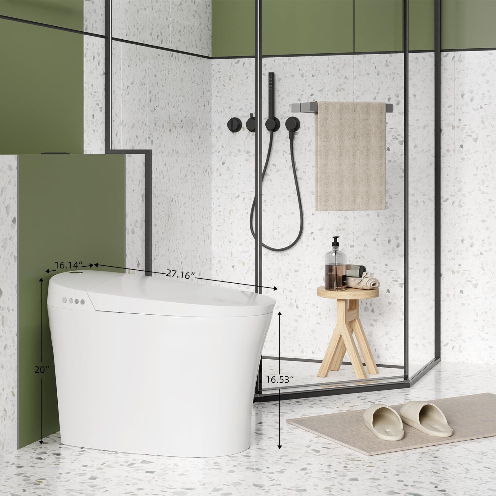 Garvee DQJ-PHO-15GI18BX Decorative-Bath-Hardware-Kits - View #5