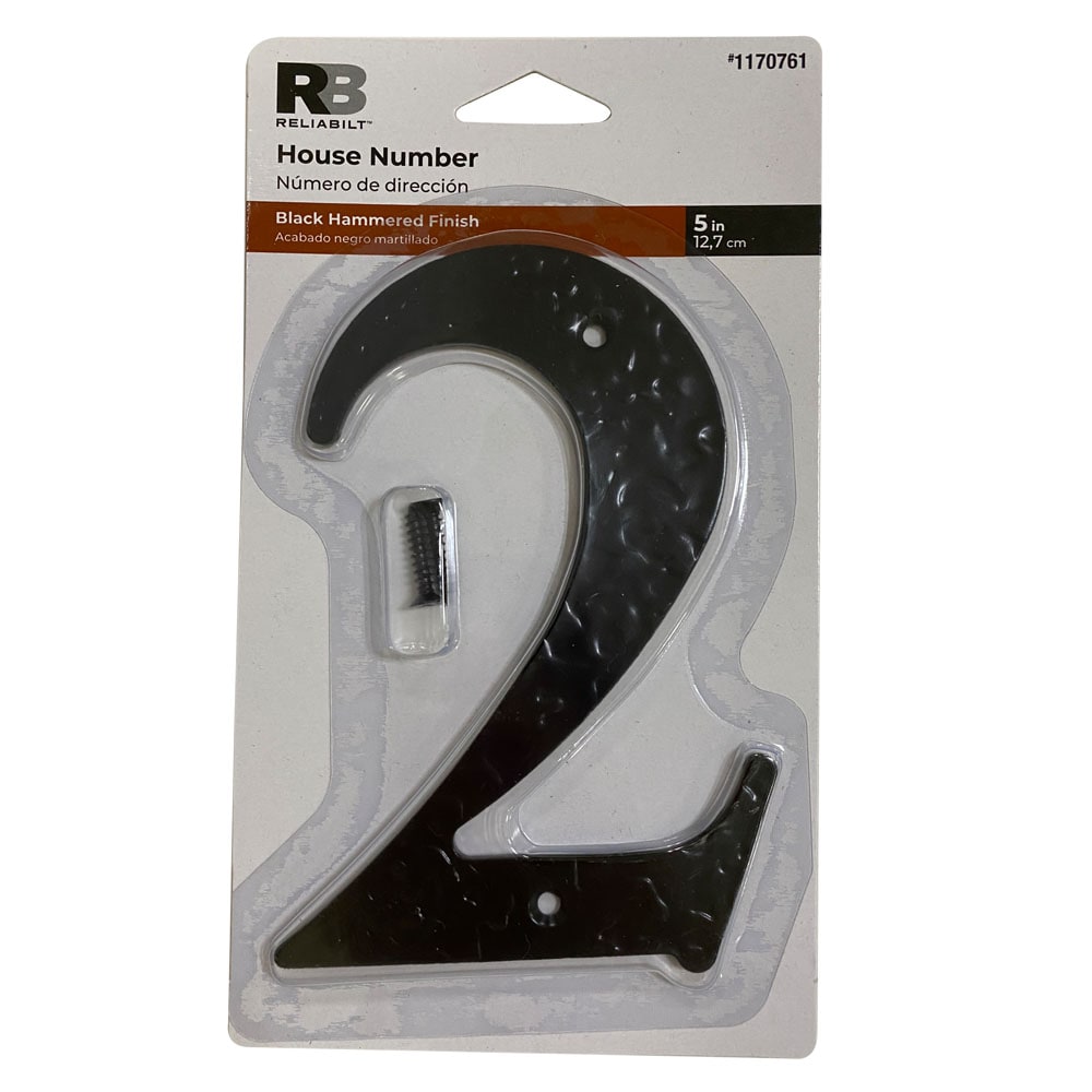 RELIABILT 27782PKBLG Signs-Letters-Numbers - View #7