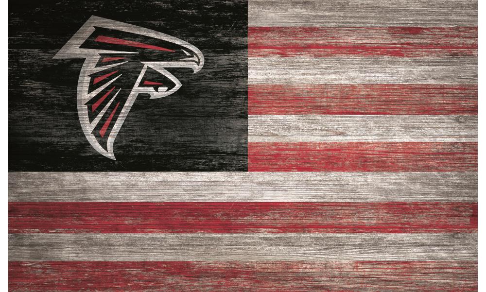 NFL Heritage Distressed Logo Atlanta Falcons