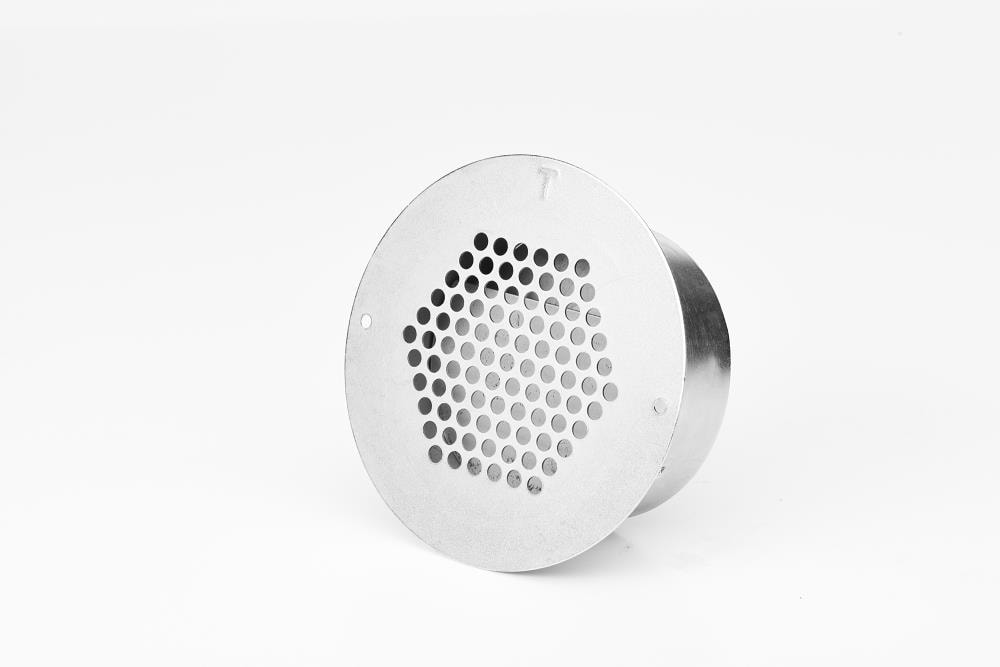 Brandguard Vents FP2021 3-Inches x 3-Inches Silver Galvanized steel Soffit Vent