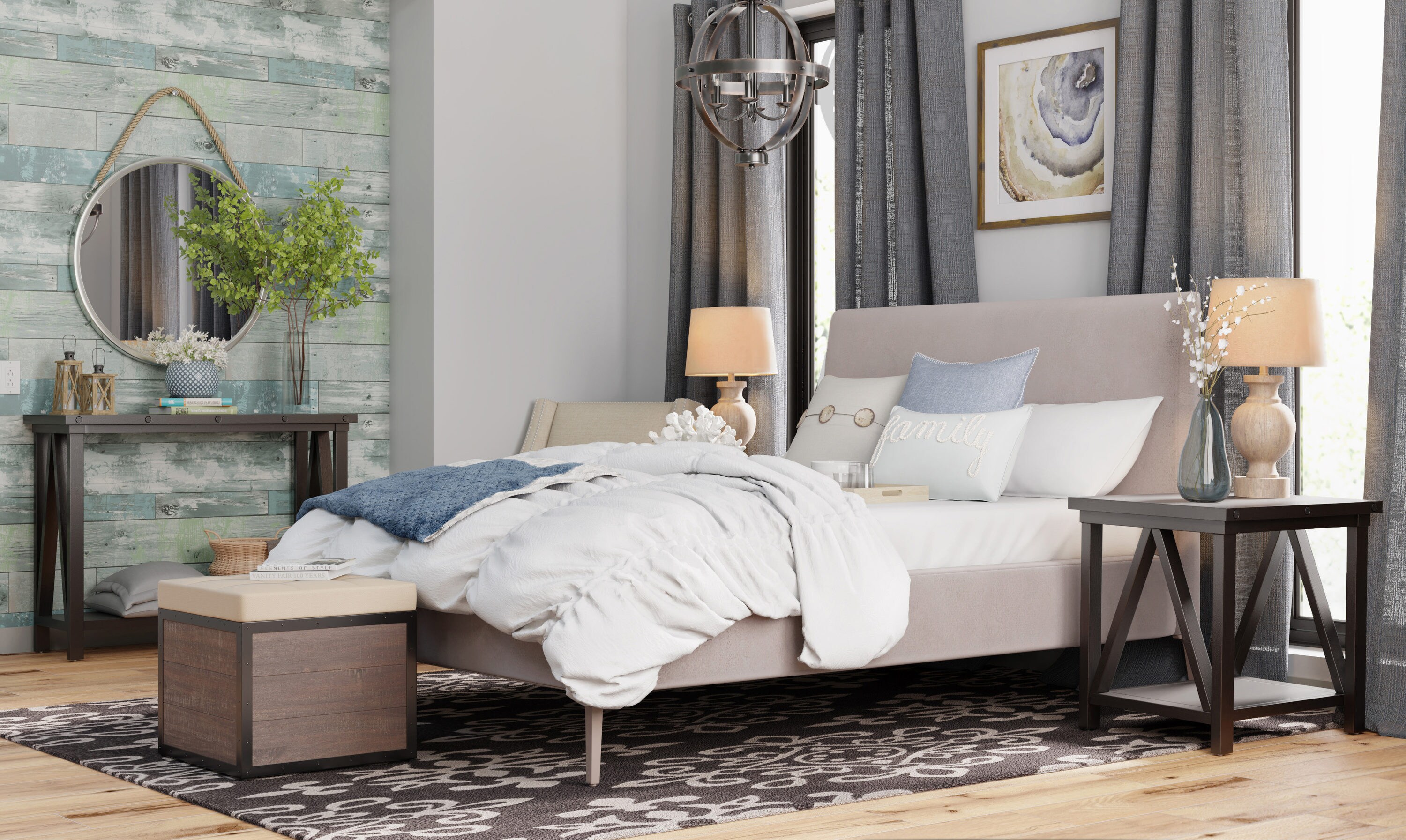 allen + roth JJ-98857 rugs - View #3