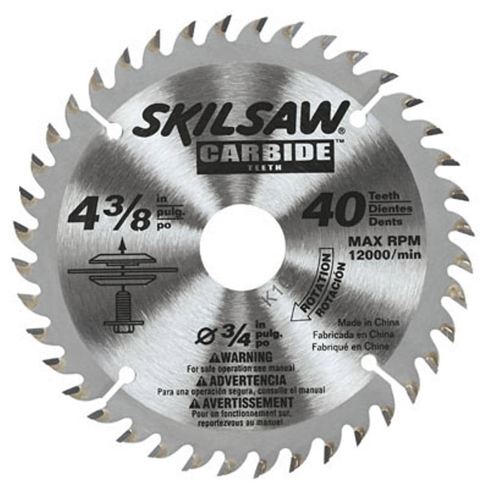 40 Tooth Carbide Circular Saw Blade, What Type Of Circular Saw Blade To Cut Vinyl Plank Flooring