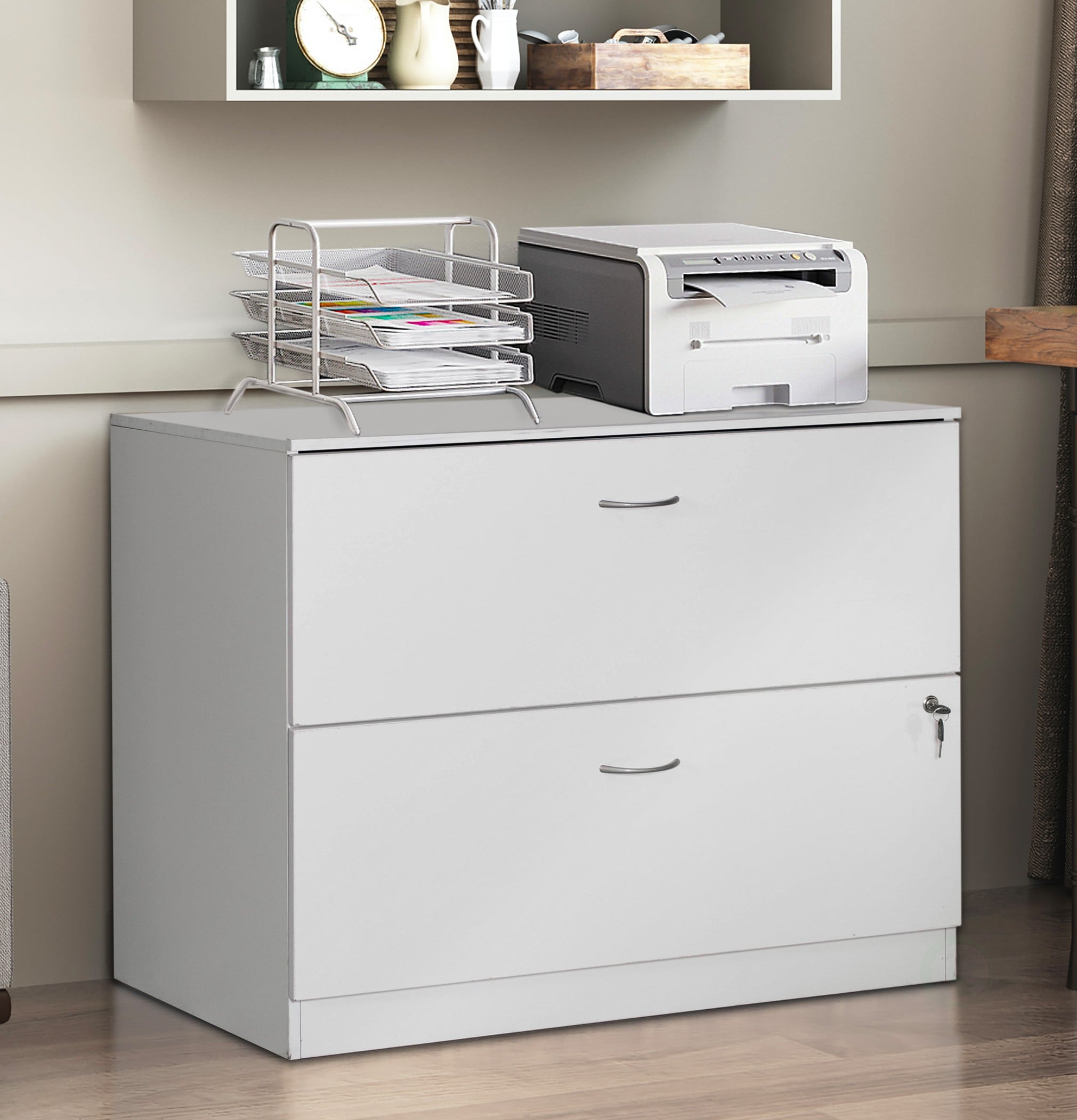 Basicwise QI004697.WT Filing-Cabinets - View #8