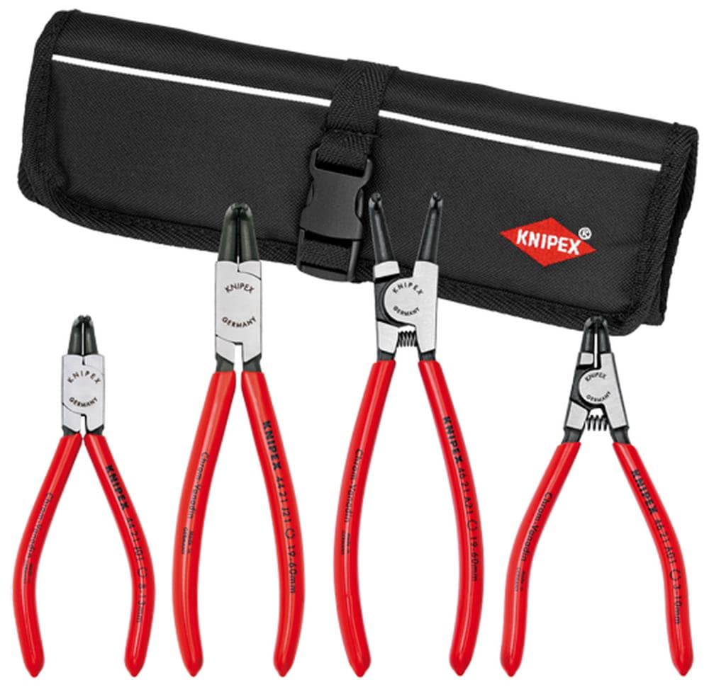 KNIPEX 4-Pack Assorted Pliers with Hard Case in the Plier Sets department  at