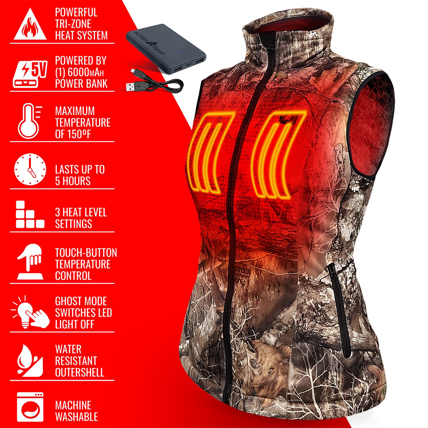 ActionHeat AH-VST-5V-W-C-XXL Jackets-Coats - View #6