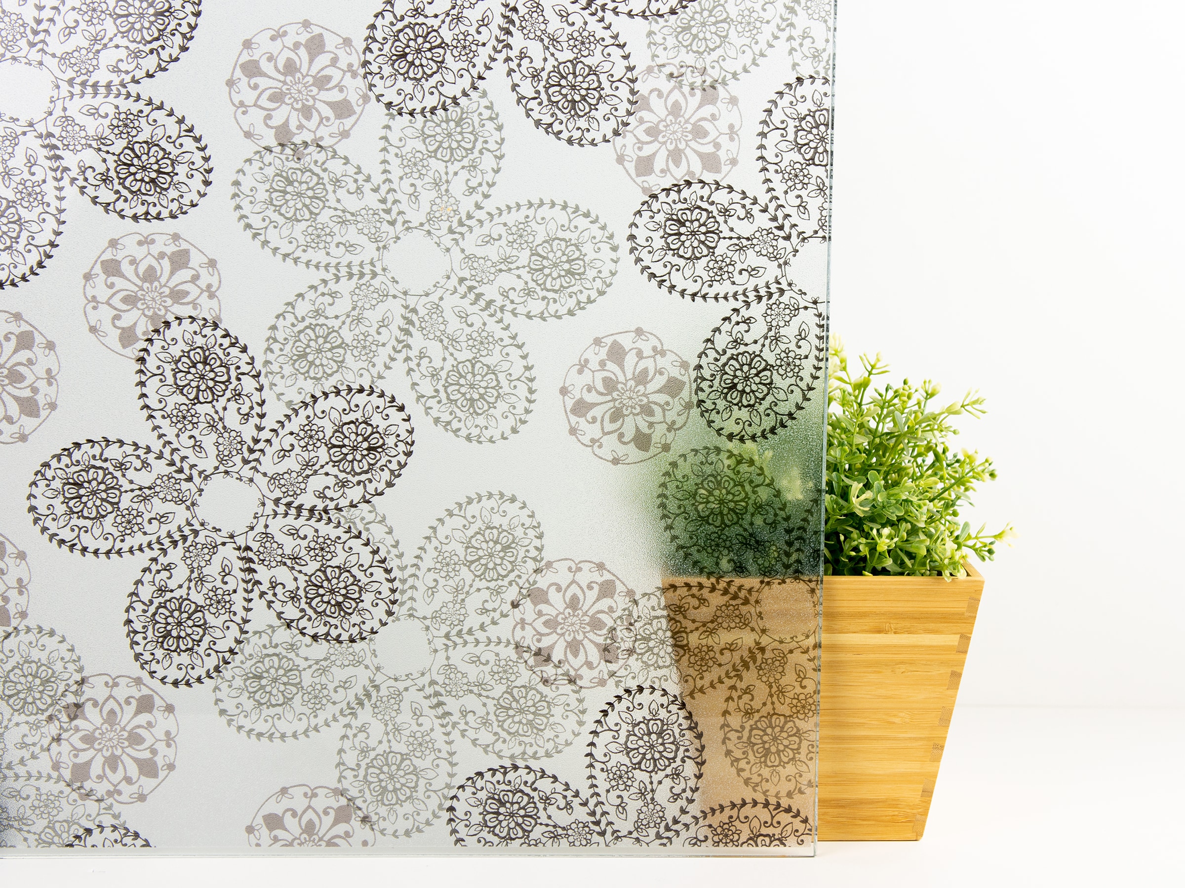 Fablon TFAB13576 18-in x 59-in Grey Decorative Window Film