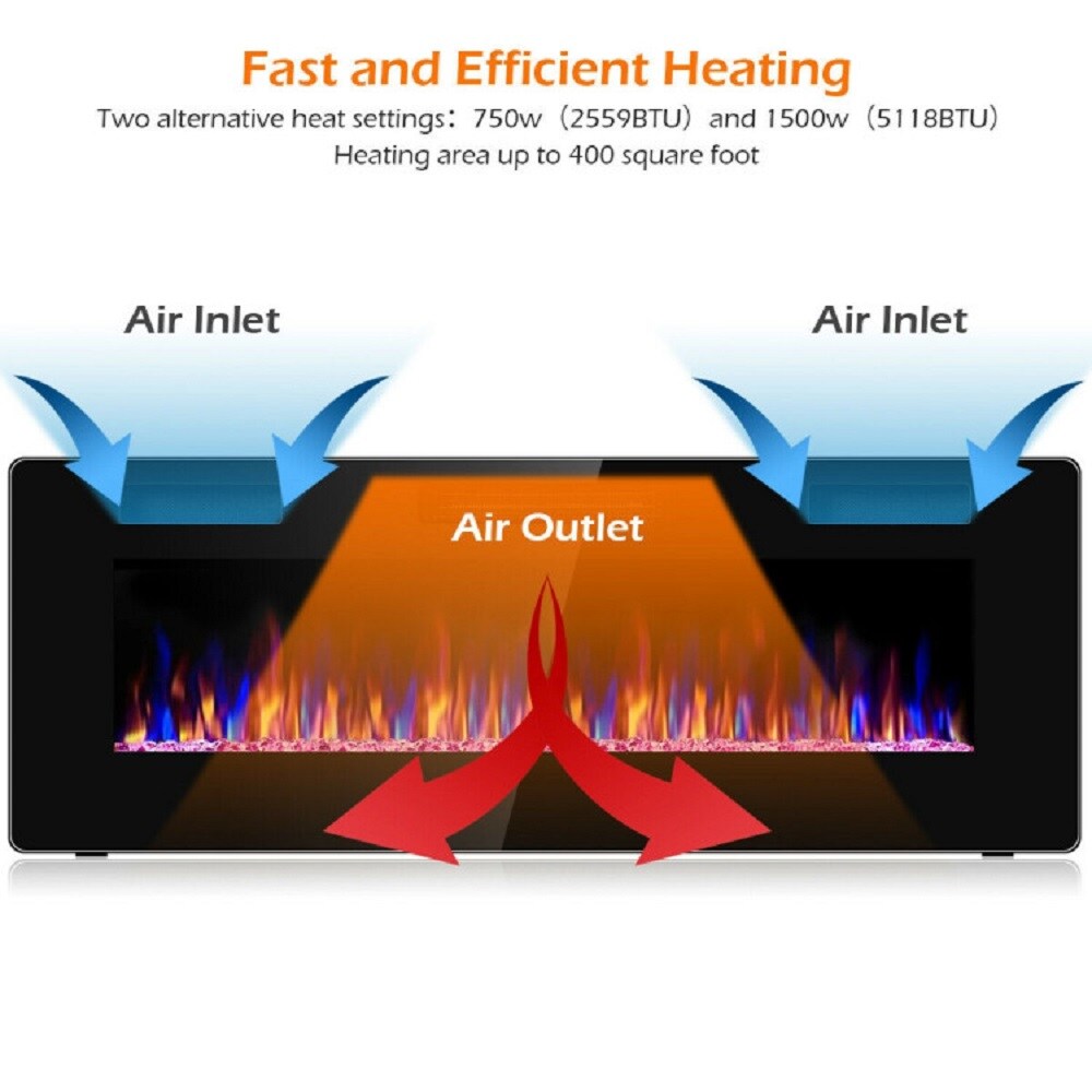 Forclover ALHY-FP05 Electric-Fireplaces - View #7