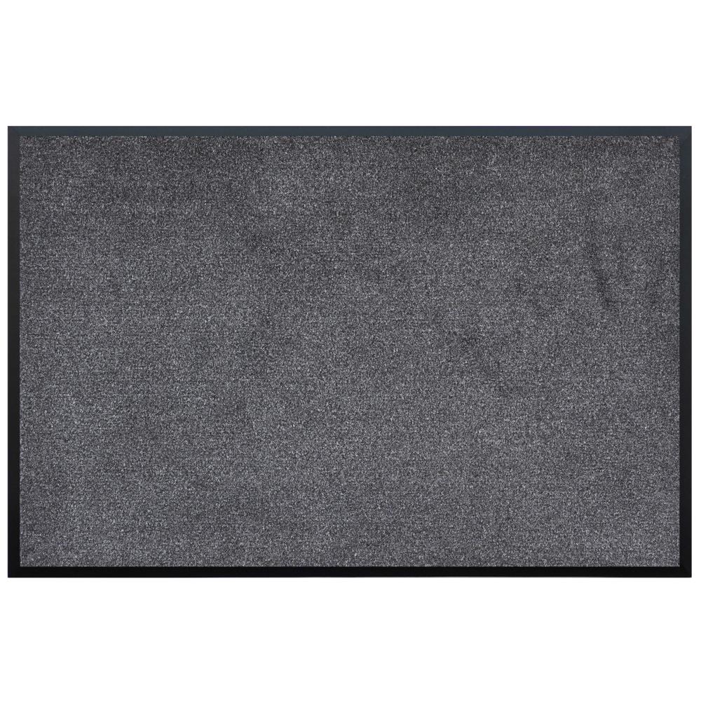 Callowaymills 103980203 2-ft x 3-ft Charcoal Polypropylene/Vinyl Rectangular Indoor or outdoor Door mat