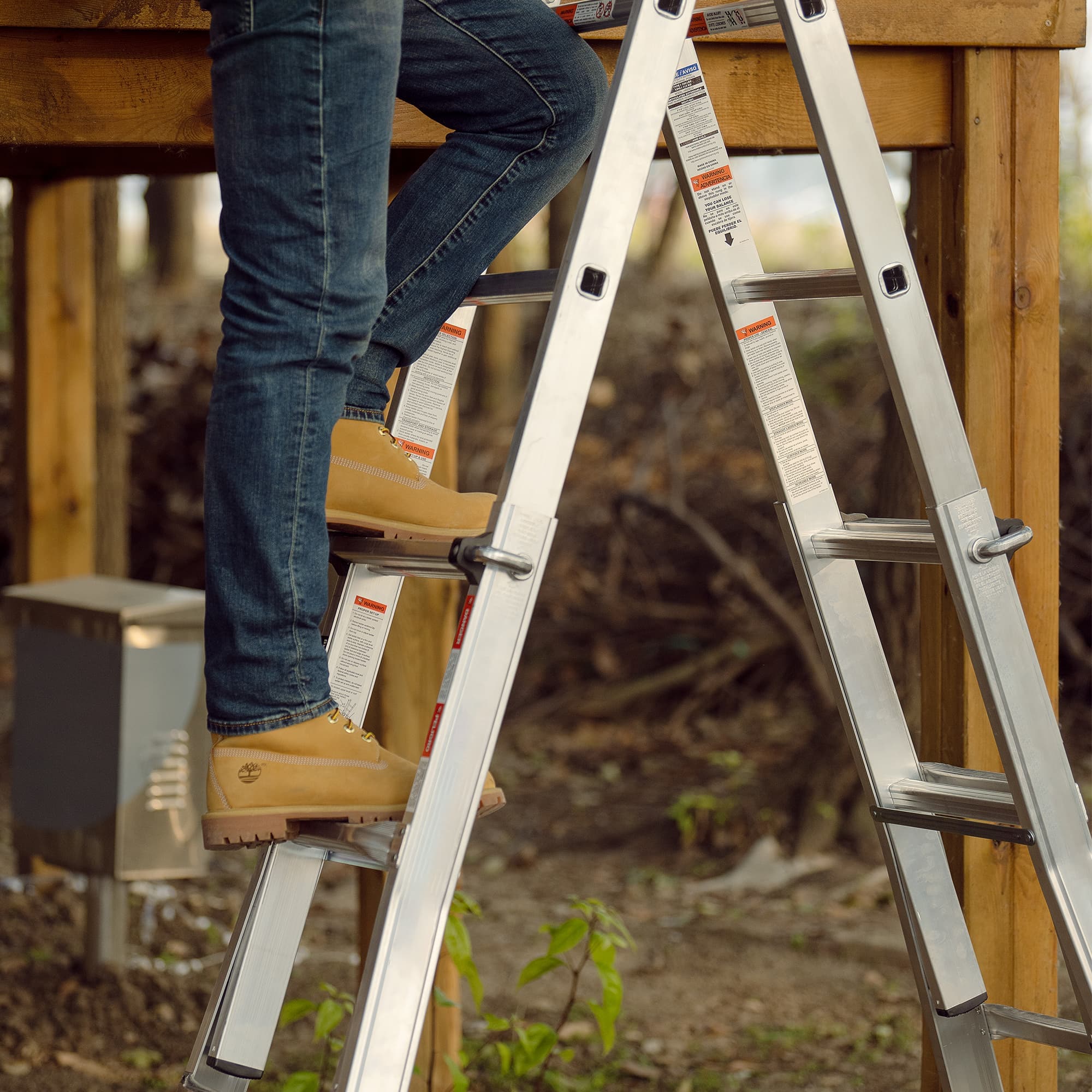 Ama Pear S-LDR-18 Multiposition-Ladders - View #2
