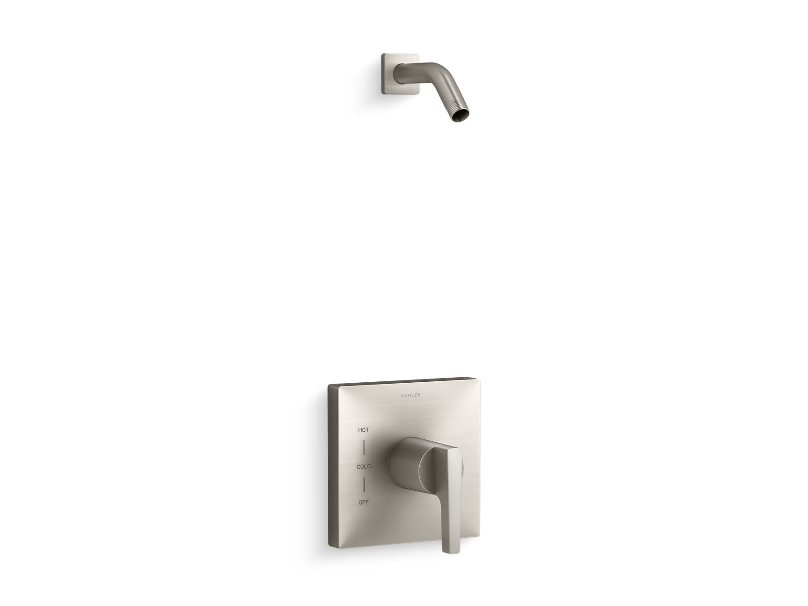 KOHLER TLS99764-4-BN Honesty Rite-Temp shower trim kit without showerhead