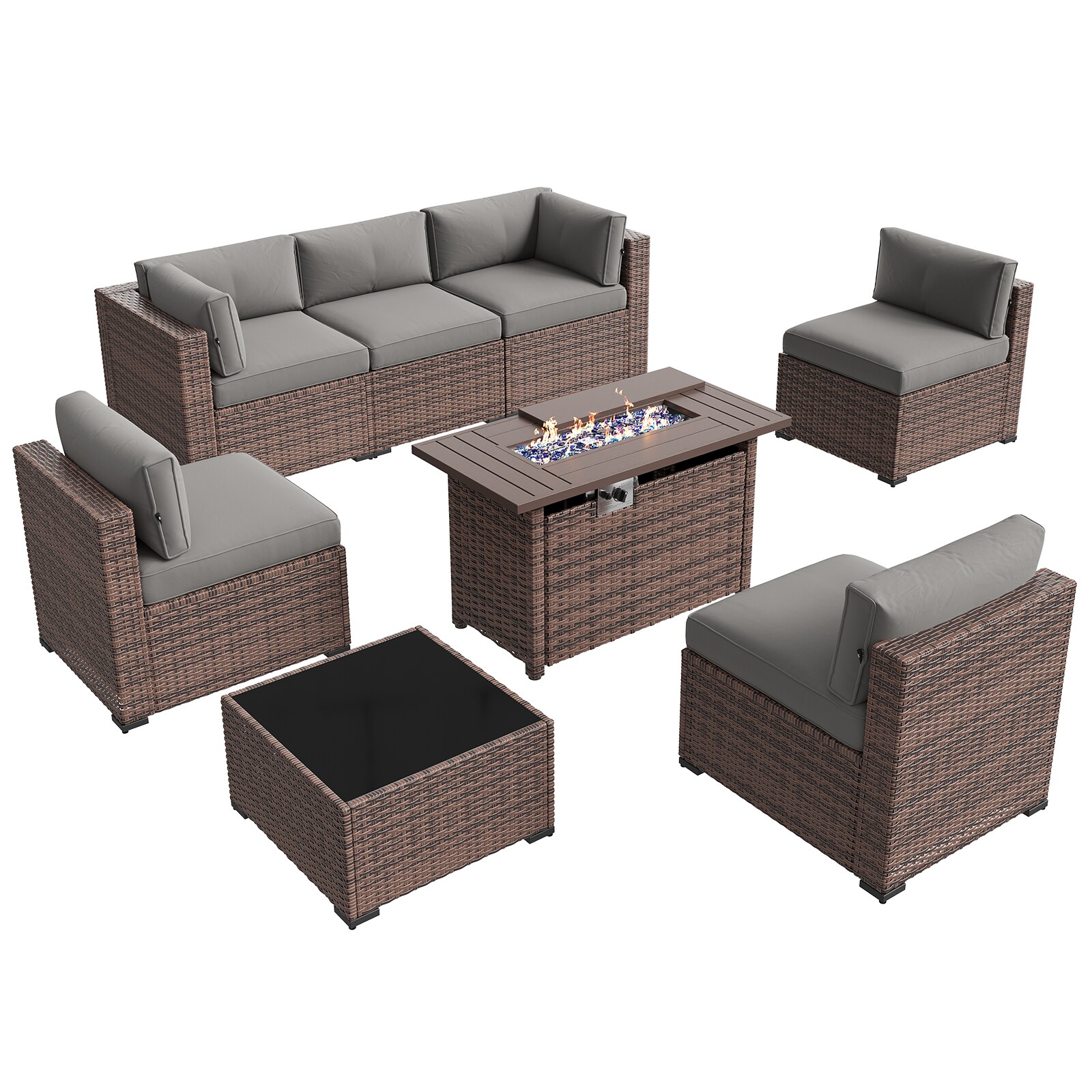 AOXUN PA-120BR12 Patio-Conversation-Sets - View #8