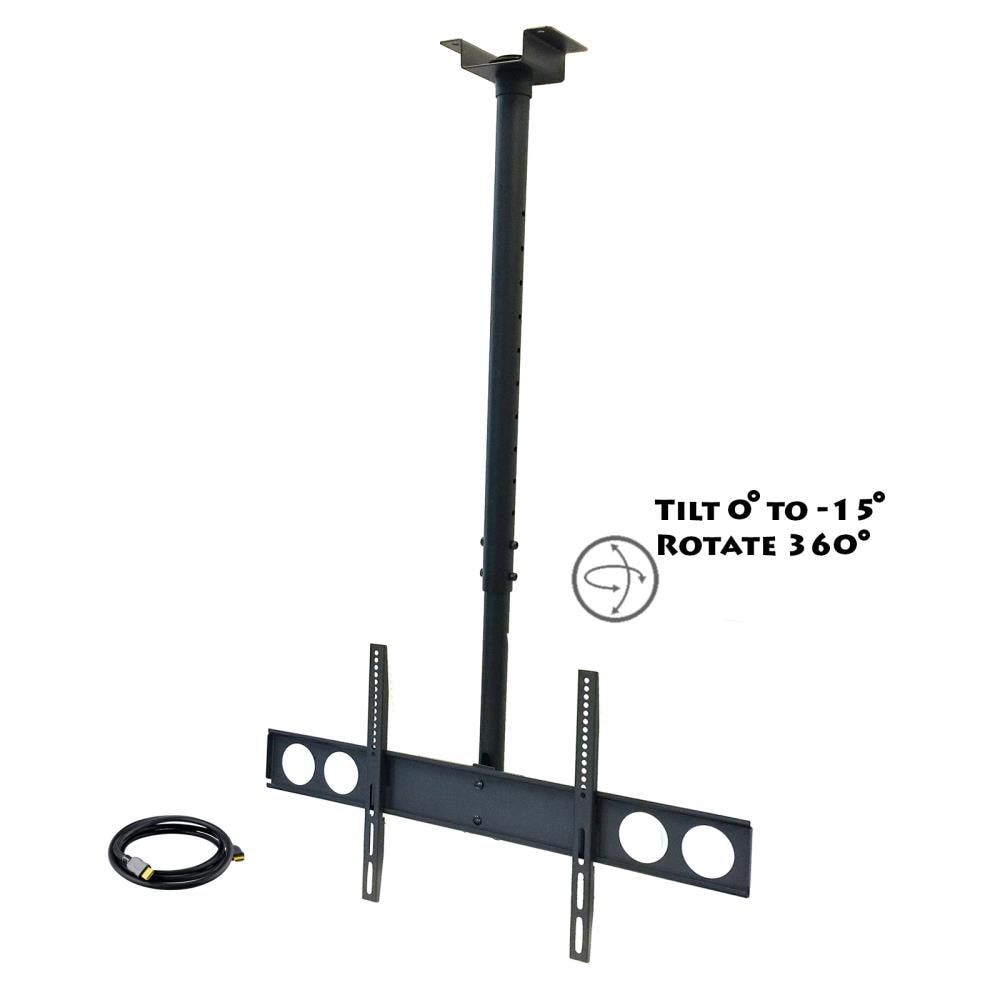 MegaMounts 849100329M Megamount Fixed Indoor Ceiling Tv Mount Fits TVs up to 70-in (Hardware Included)