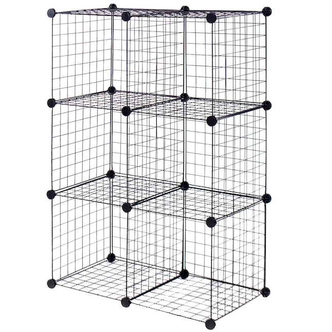 Cube Storage Organizers, Steel Cube Bookcase