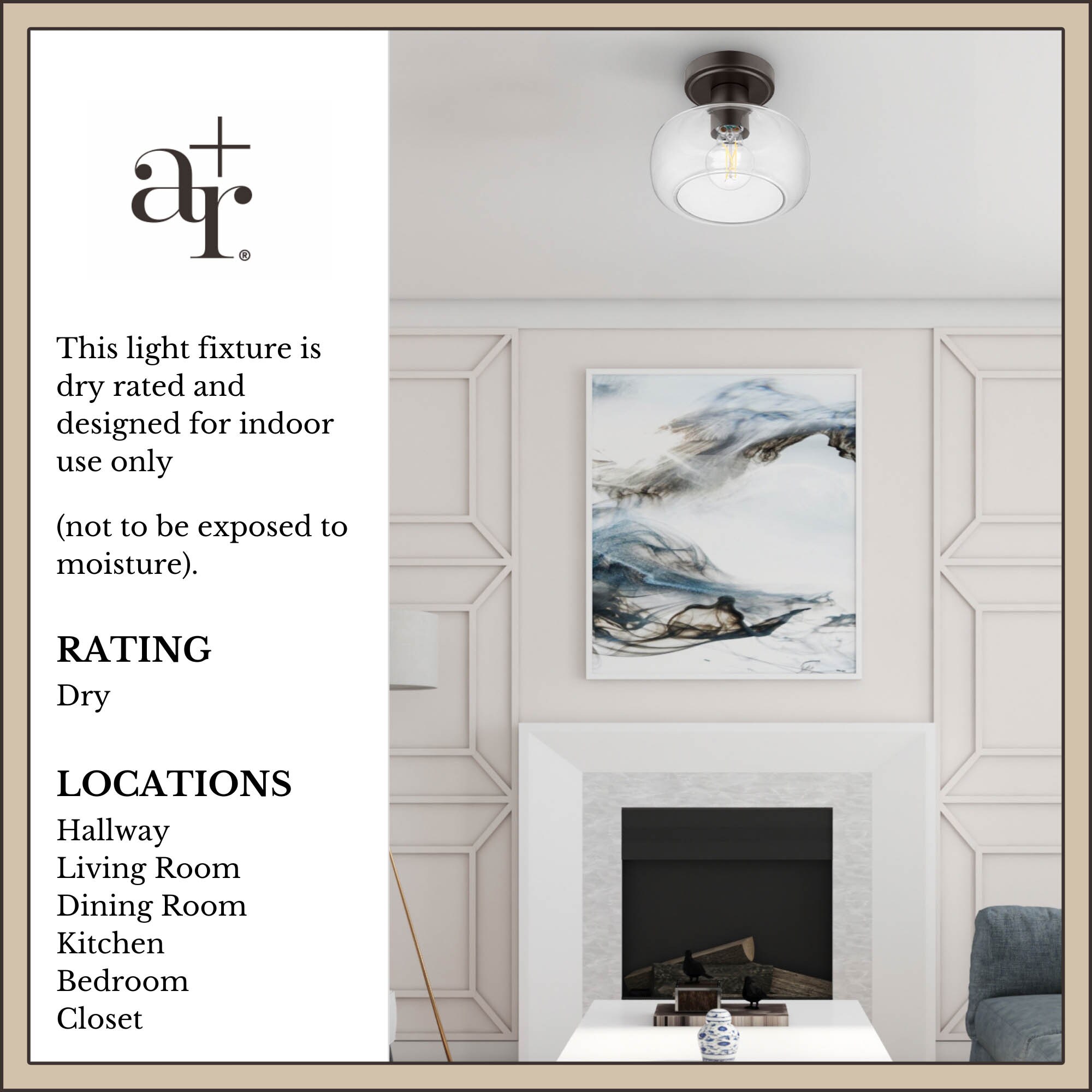 allen + roth 43562 flushmounts - View #5