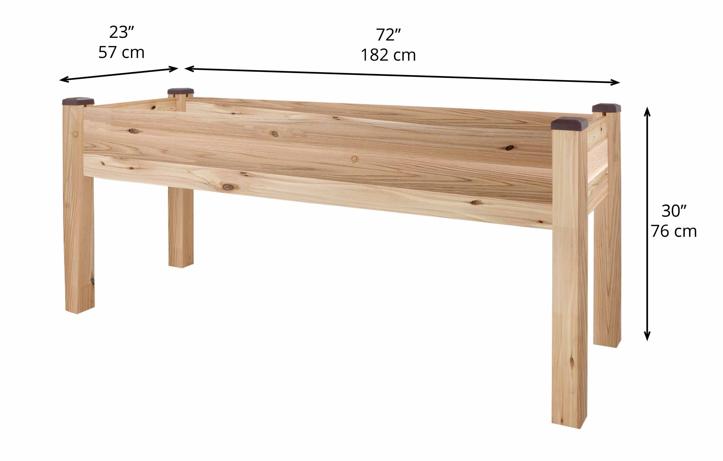 CedarCraft CCELV2372C Raised-Garden-Beds - View #4