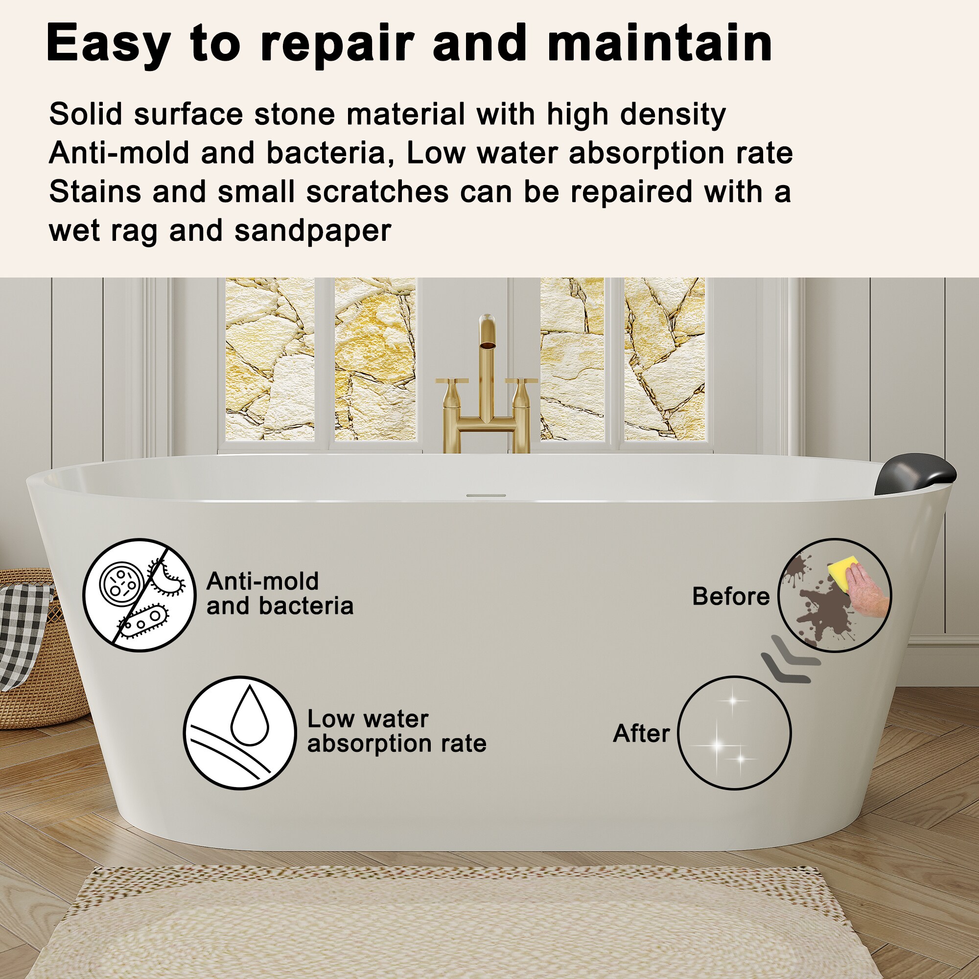 Vanityfus VF-28-1700MW bathtubs - View #6