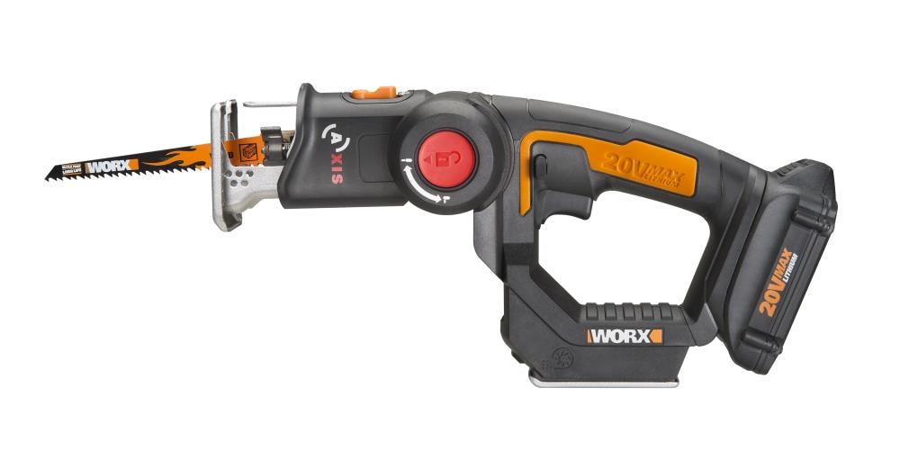 WORX Axis 20 volt Max Variable Speed Keyless Cordless Jigsaw