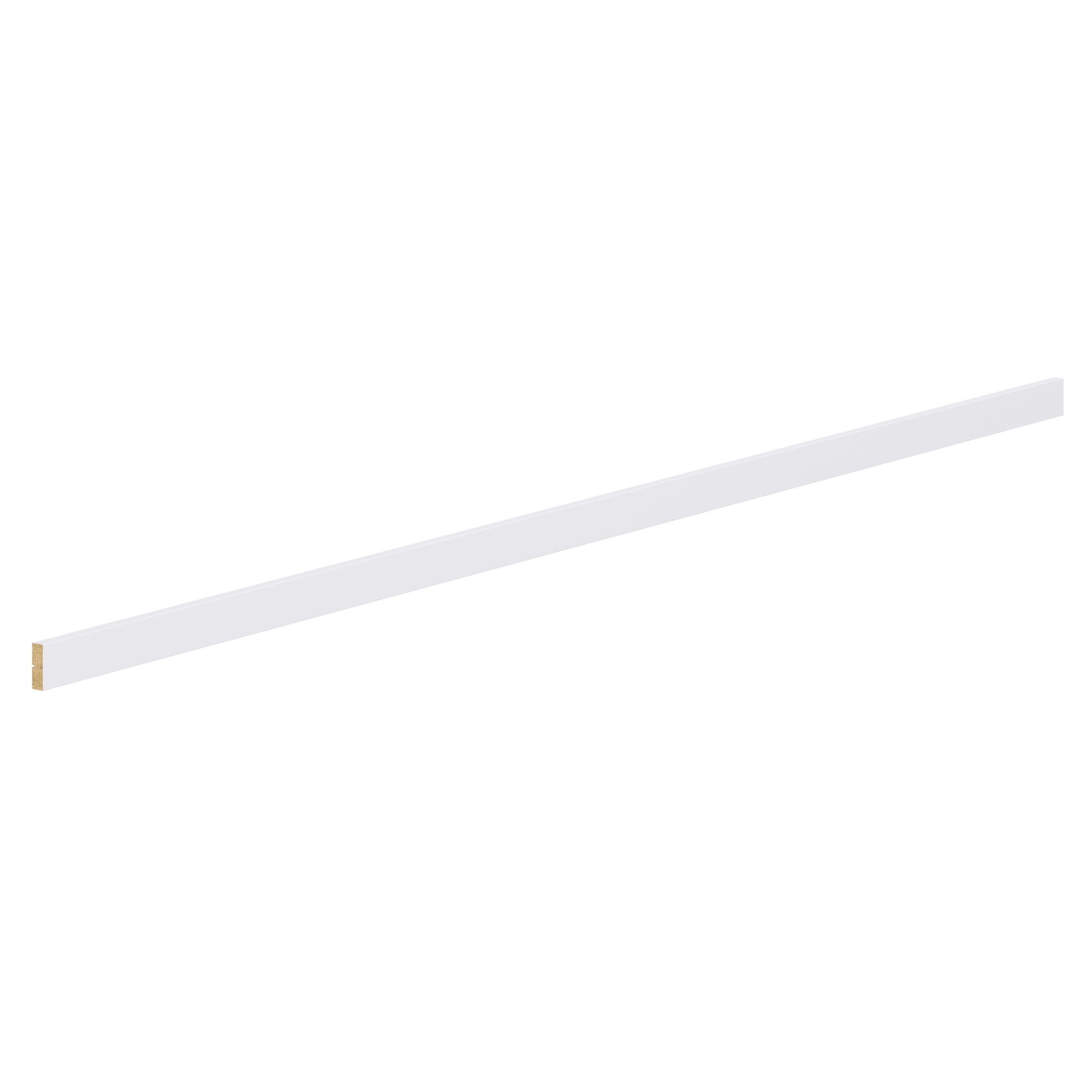 Hugo&Borg DSSLV96-JO Cabinet Fill Strip 96-in W x 2.36-in H x 0.71-in D Warm White Painted