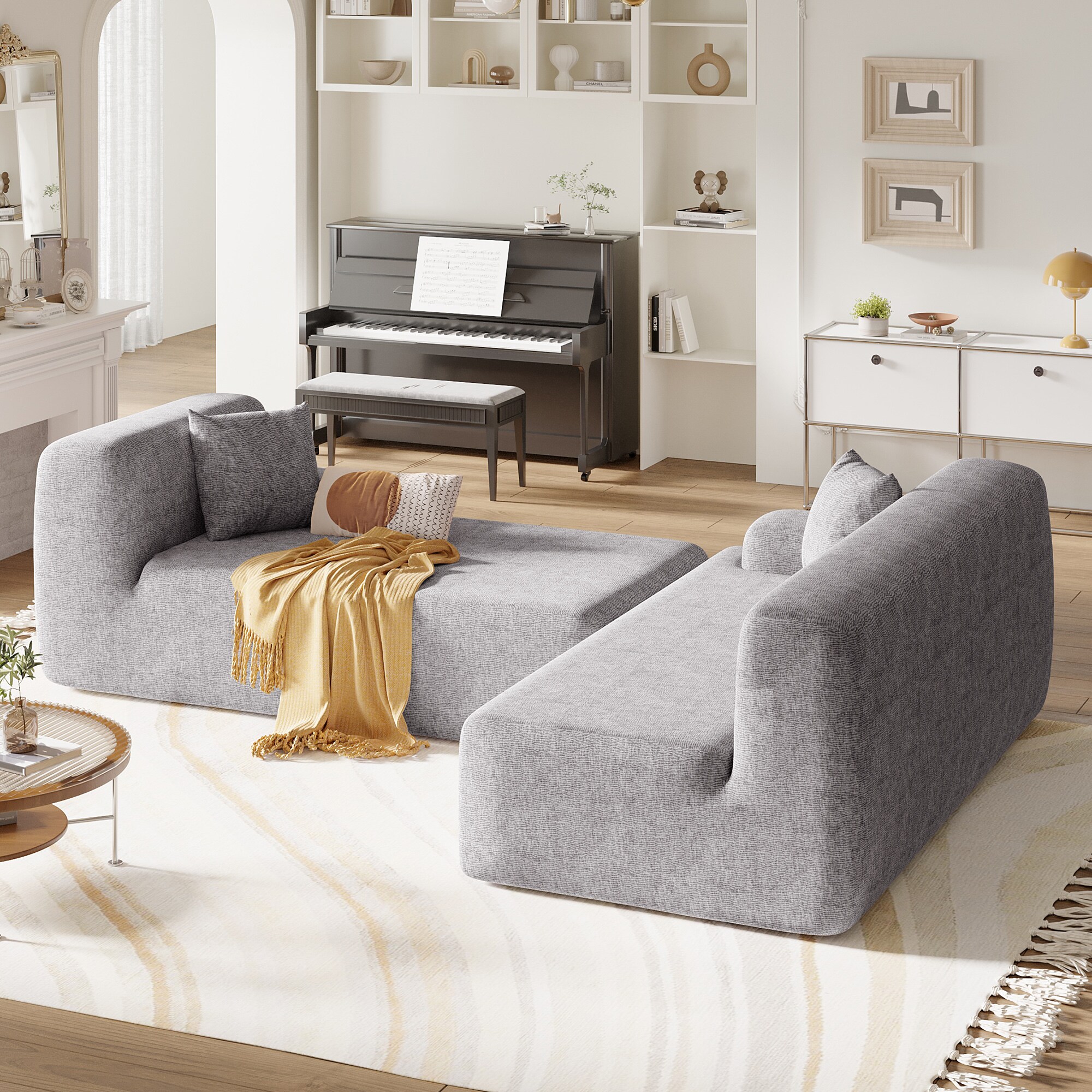 JIMSMAISON JMUSSO01GR Sofas-Loveseats - View #7