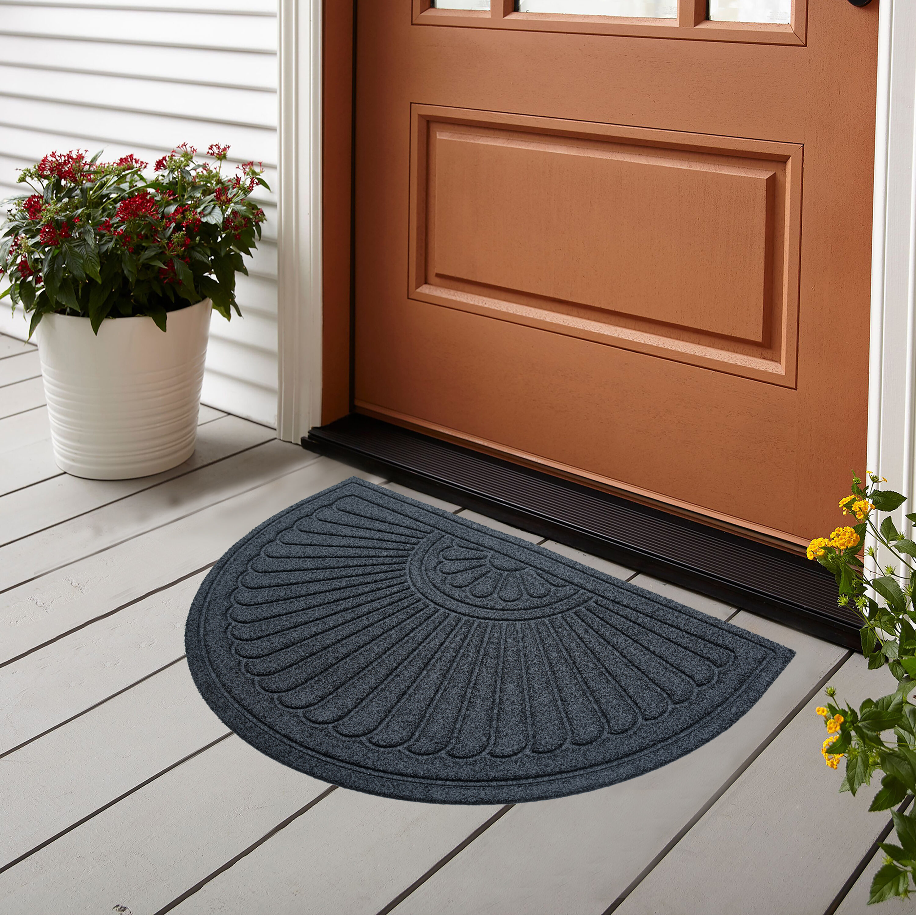 1 Mibao Front Door Mat Outdoor, Doormat Outdoor Entrance, Large Outdoor Mat,  Outdoor Rugs Waterproof, Rubber Backed Area Rugs,29