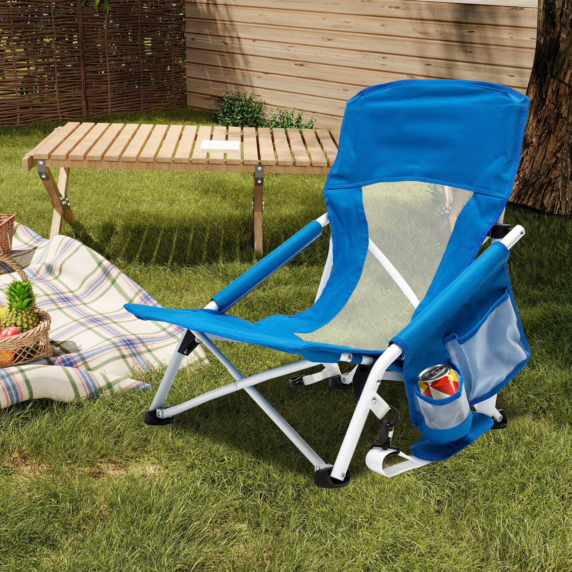 Clihome CL-CCAC2417GBU2 Beach-Camping-Chairs - View #2