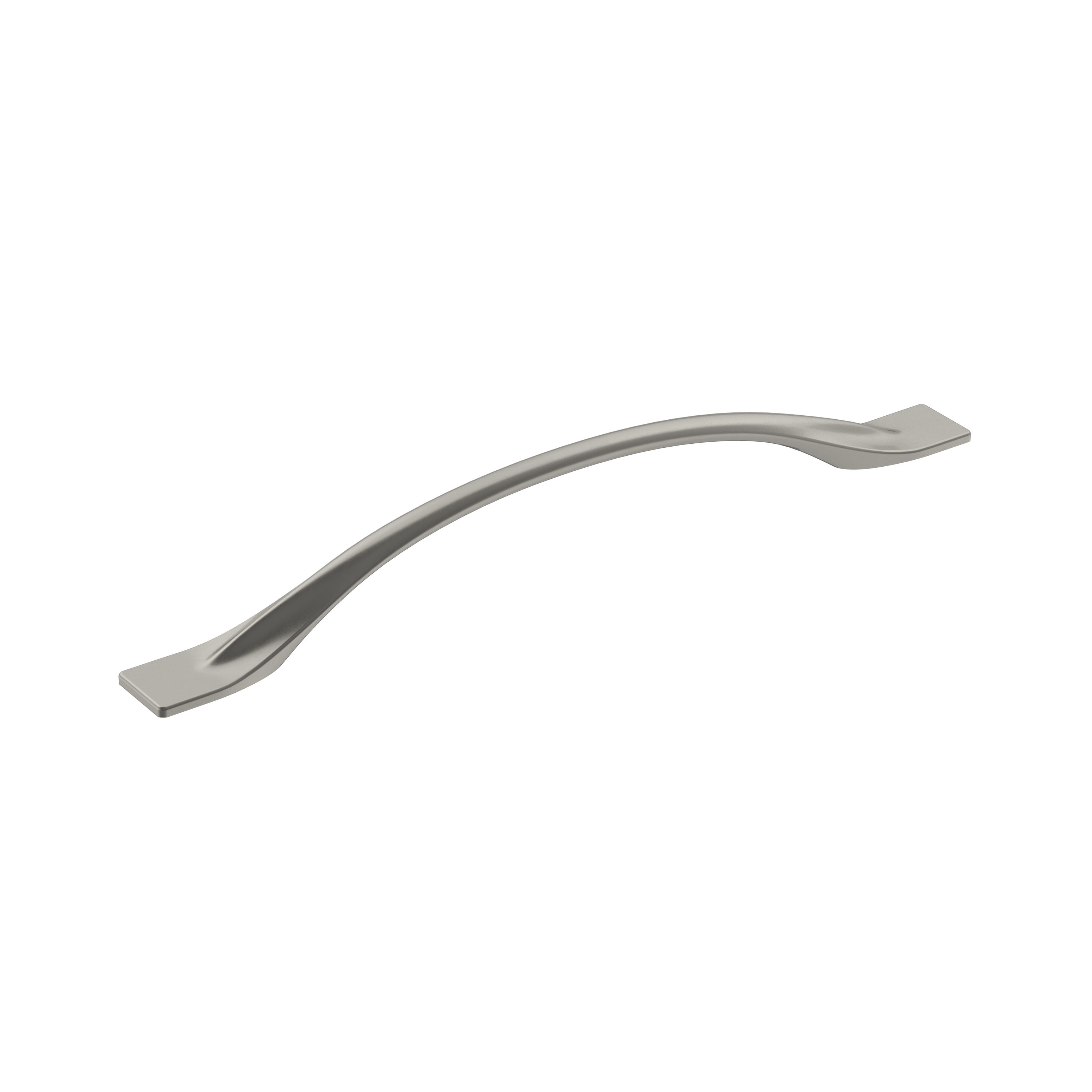 Amerock BP36919G10 Uprise 7-9/16-in , 192mm Center to Center Satin Nickel Arch Handle